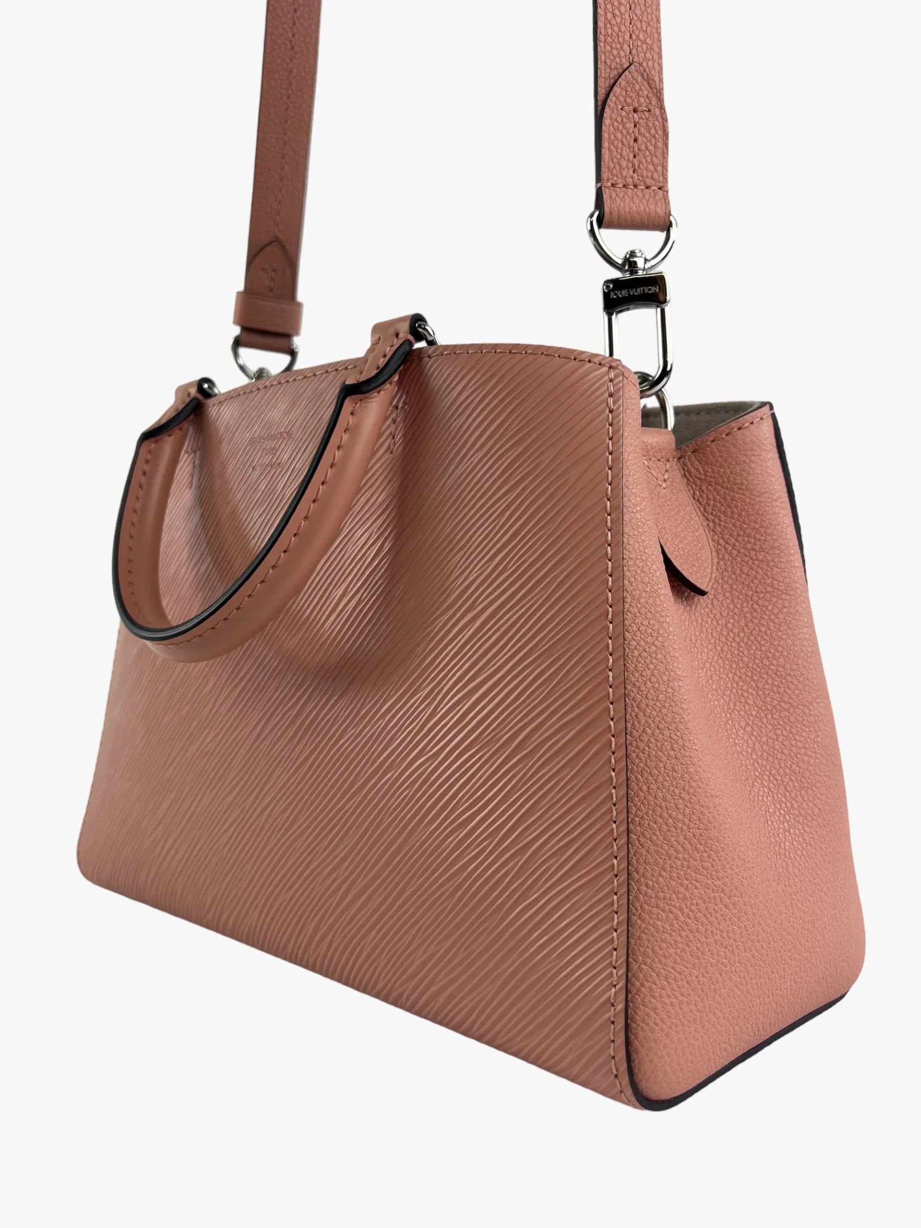 Louis Vuitton Rose Trianon Epi Leather Marelle BB Tote