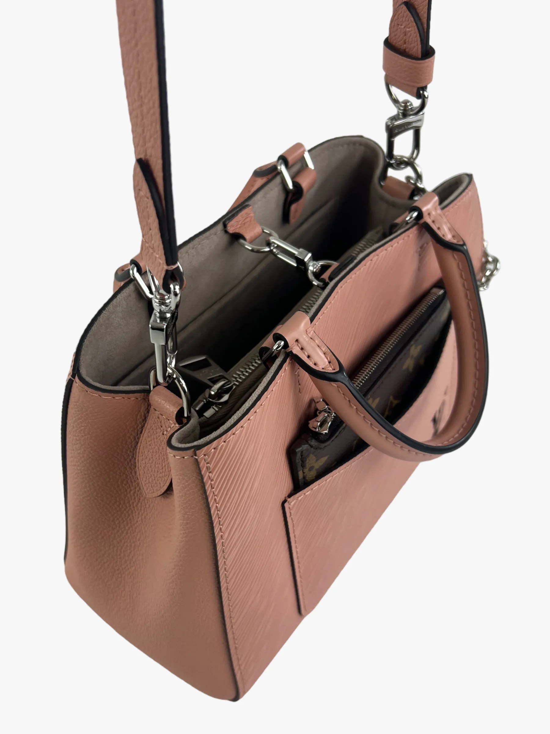 Louis Vuitton Rose Trianon Epi Leather Marelle BB Tote
