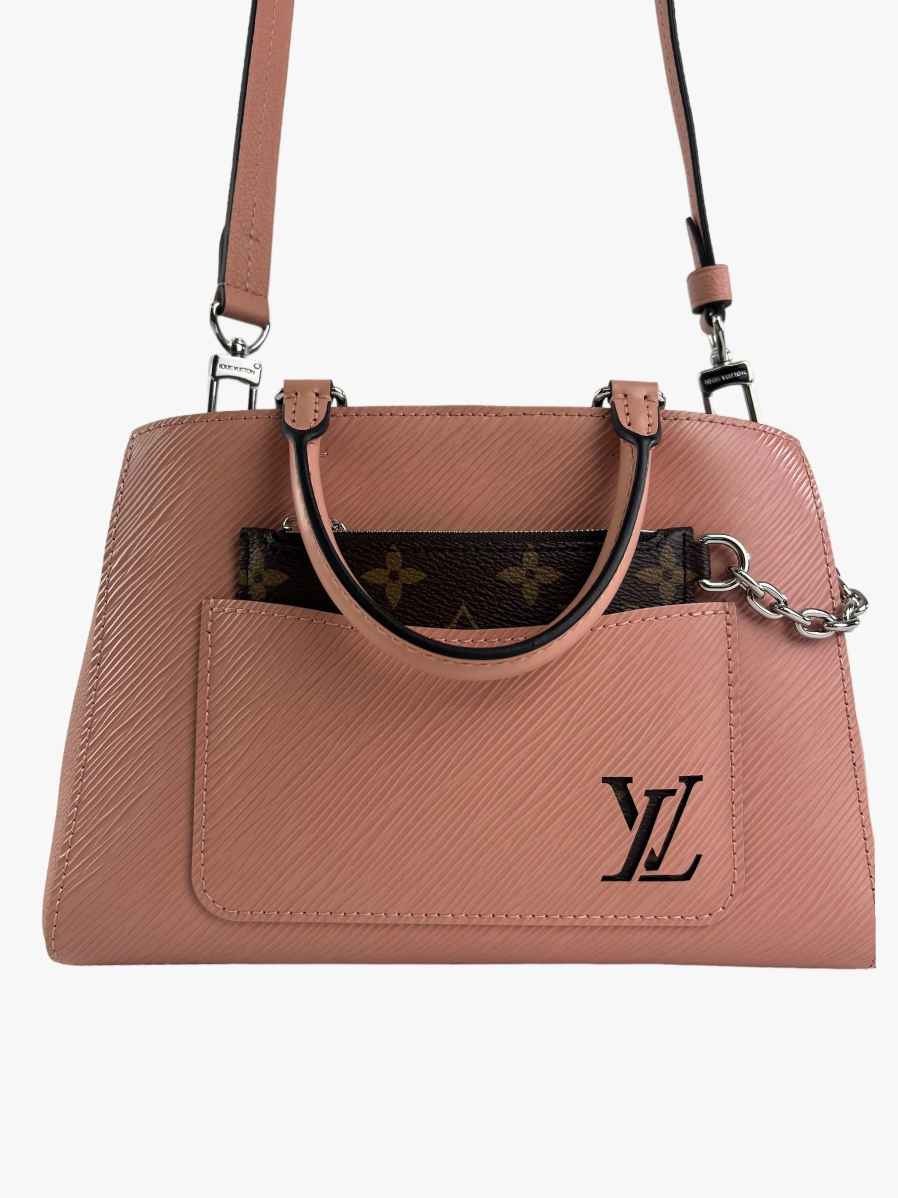 Louis Vuitton Rose Trianon Epi Leather Marelle BB Tote