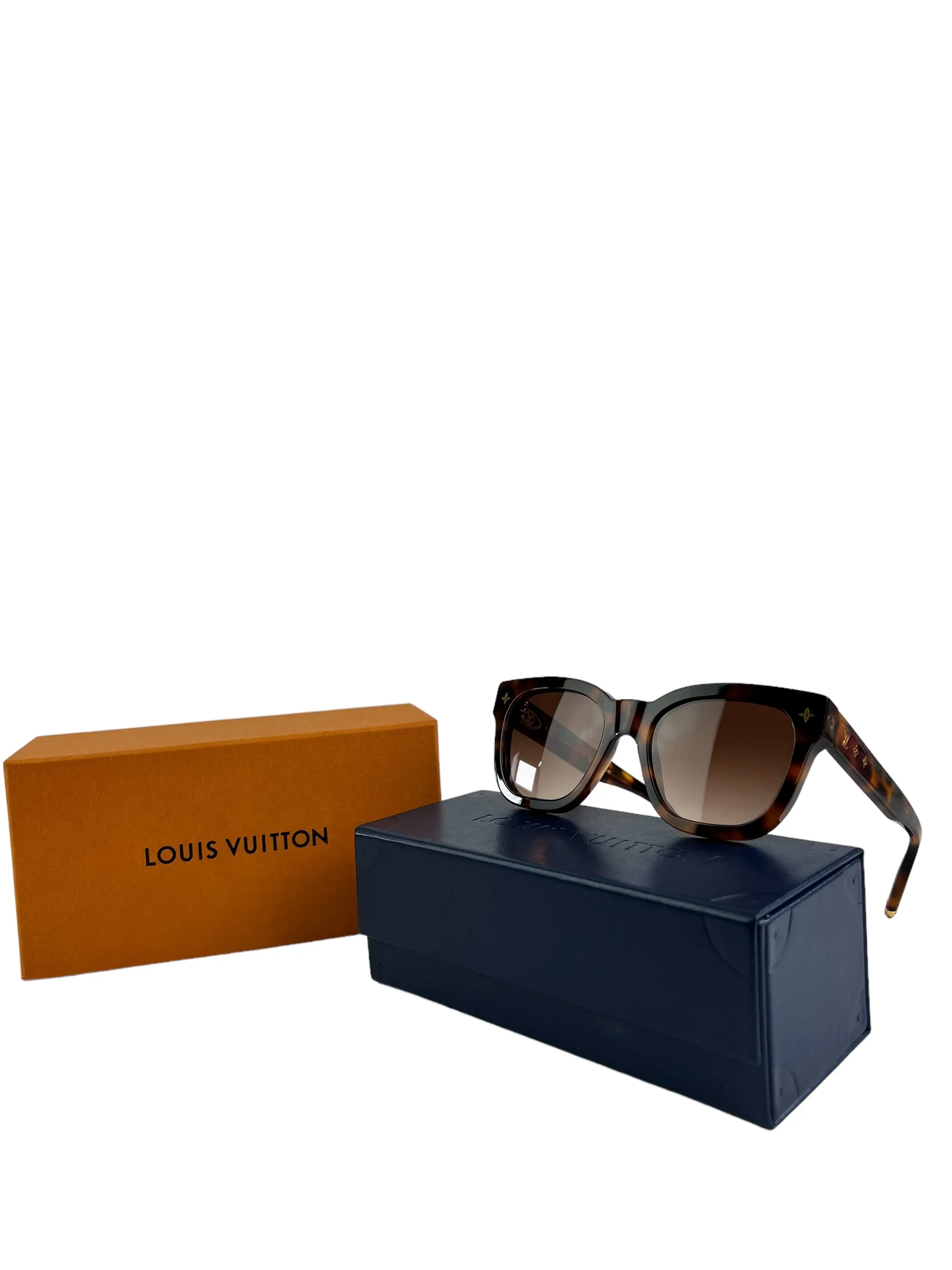 Louis Vuitton Tortoise Shell My Monogram Square Sunglasses