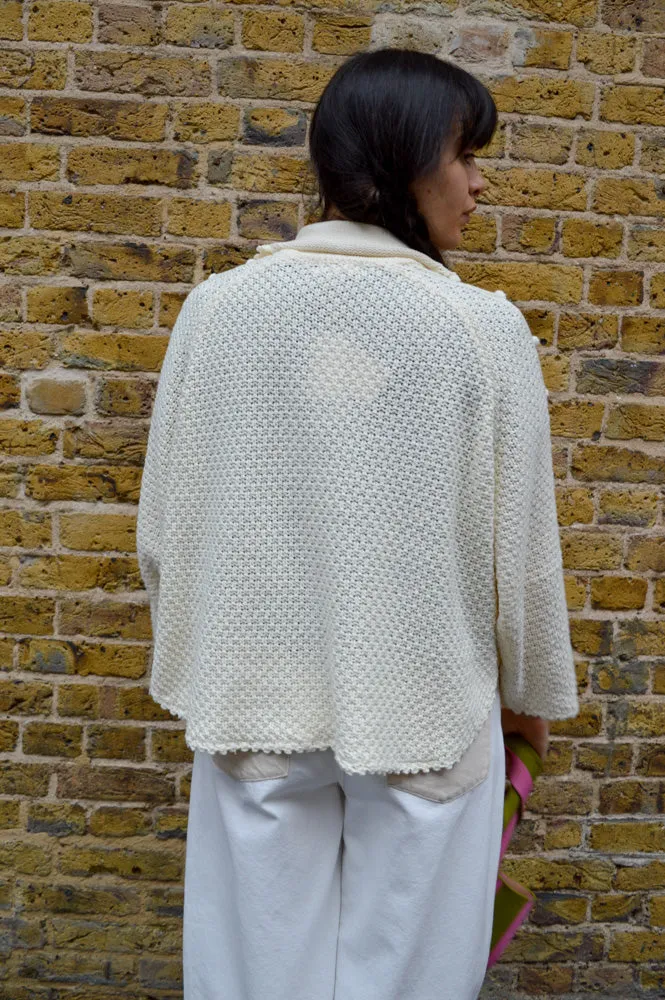 Louise Misha Khellane Cream Cardigan