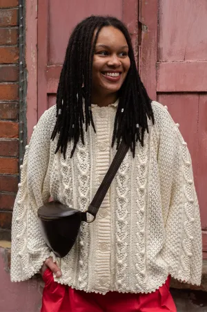 Louise Misha Khellane Cream Cardigan