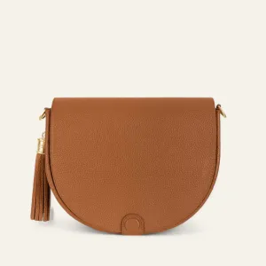 Luna Satchel | Tan with Gold hardware