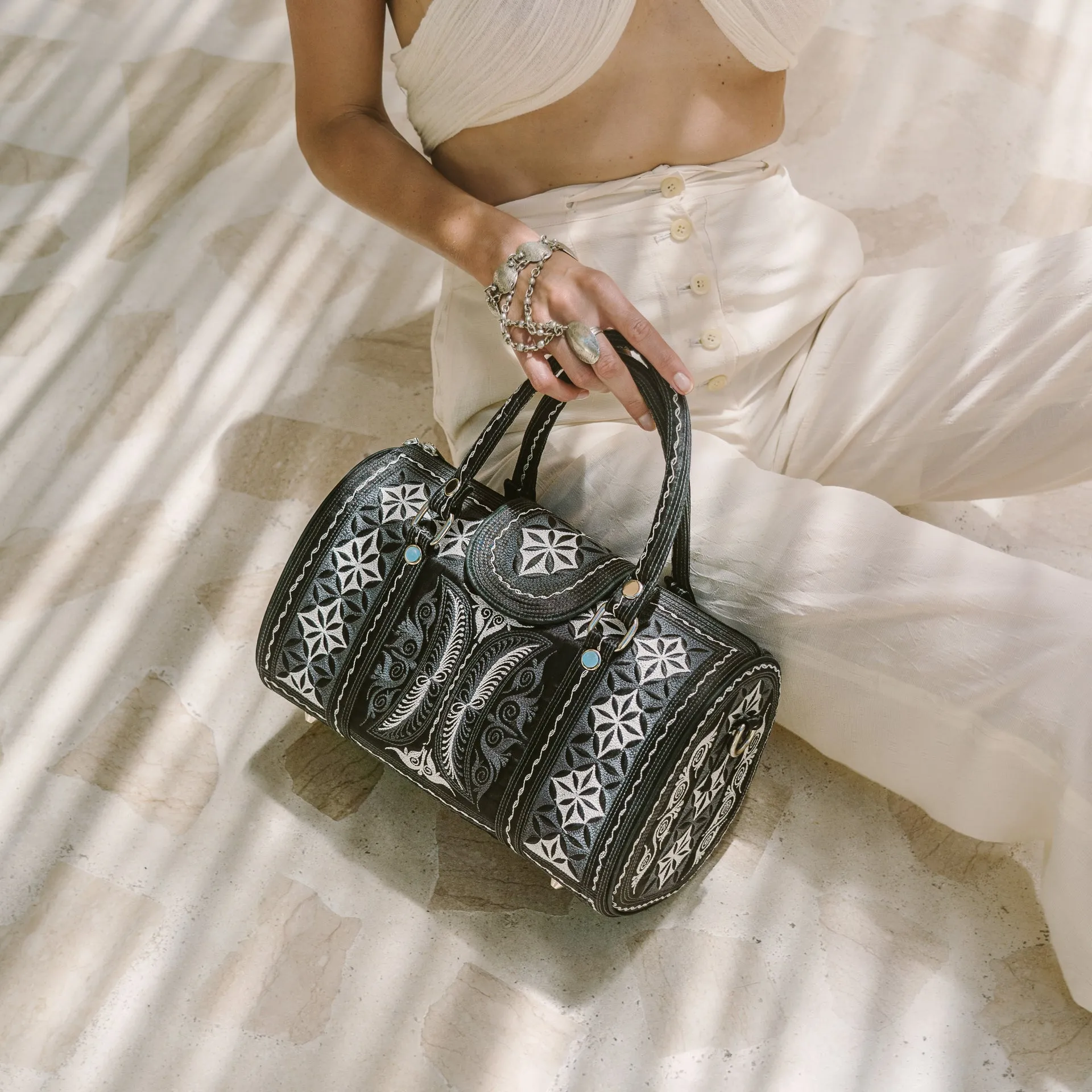 Malika Barrel Bag