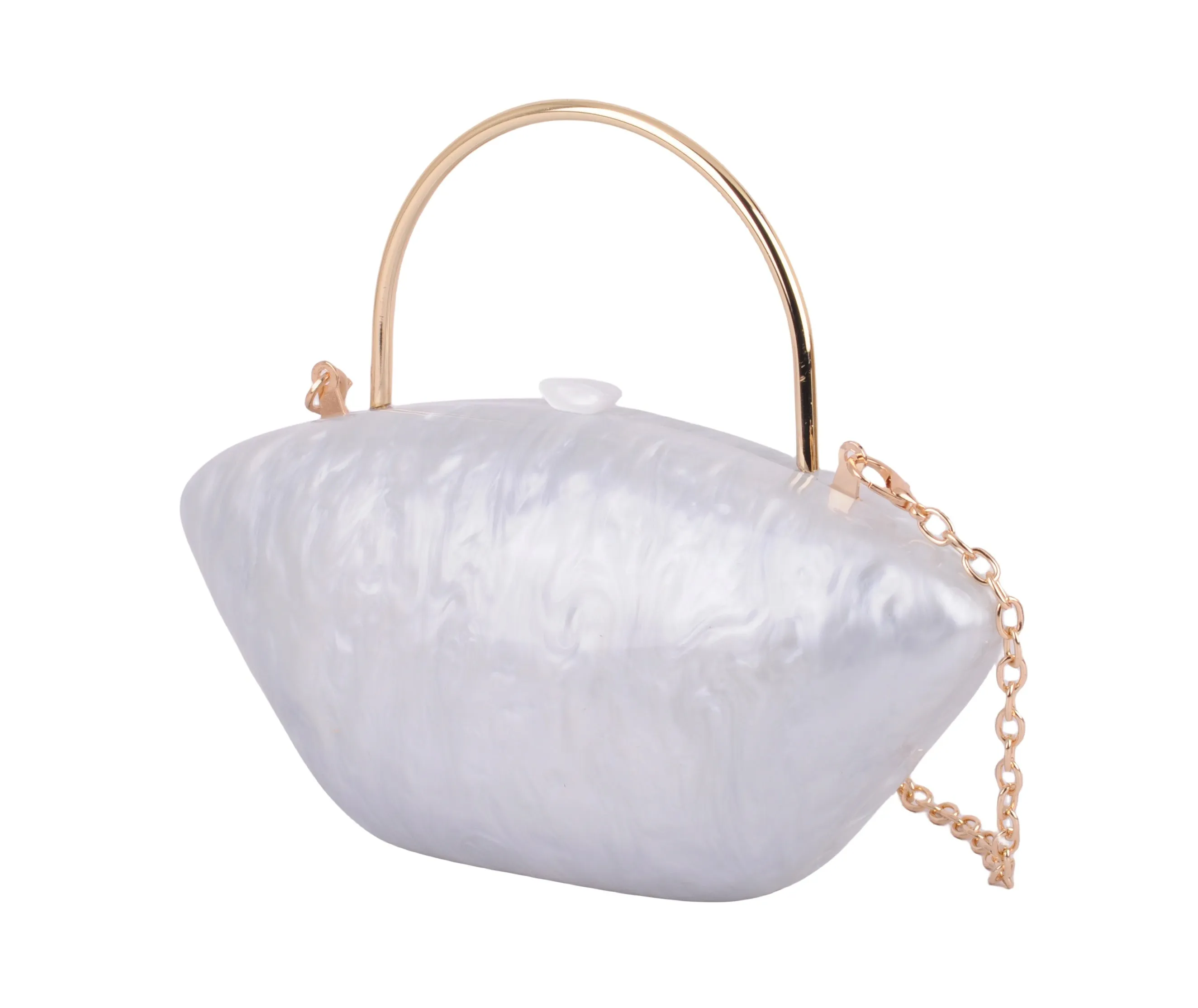 Marbled Acrylic Bag