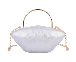 Marbled Acrylic Bag
