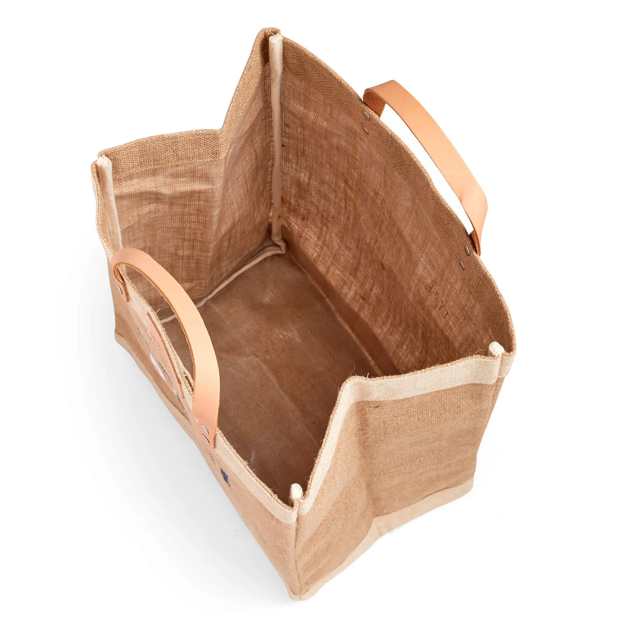 Market Bag in Natural for Clare V. Merci Beau Coup