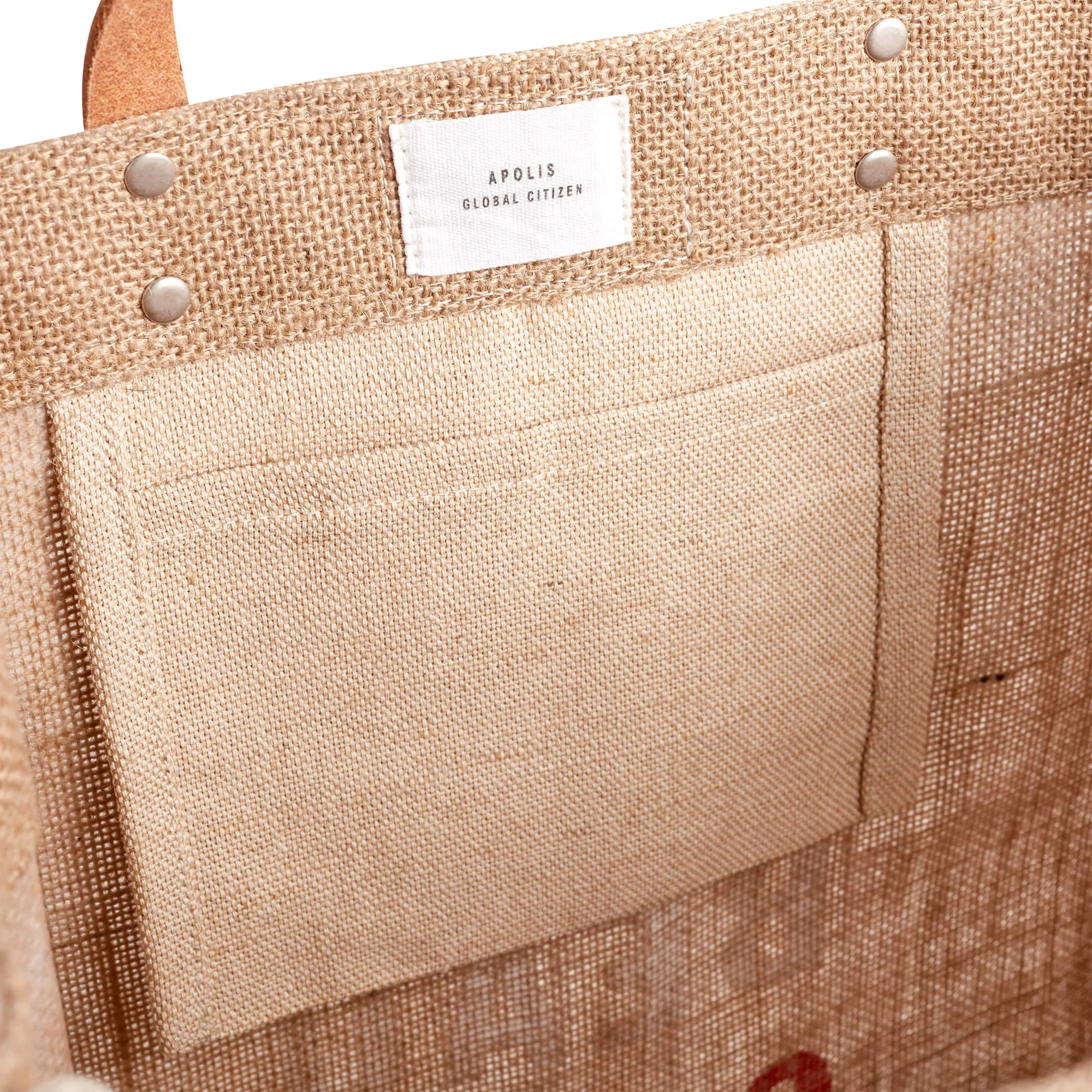 Market Bag in Natural for Clare V. Merci Beau Coup