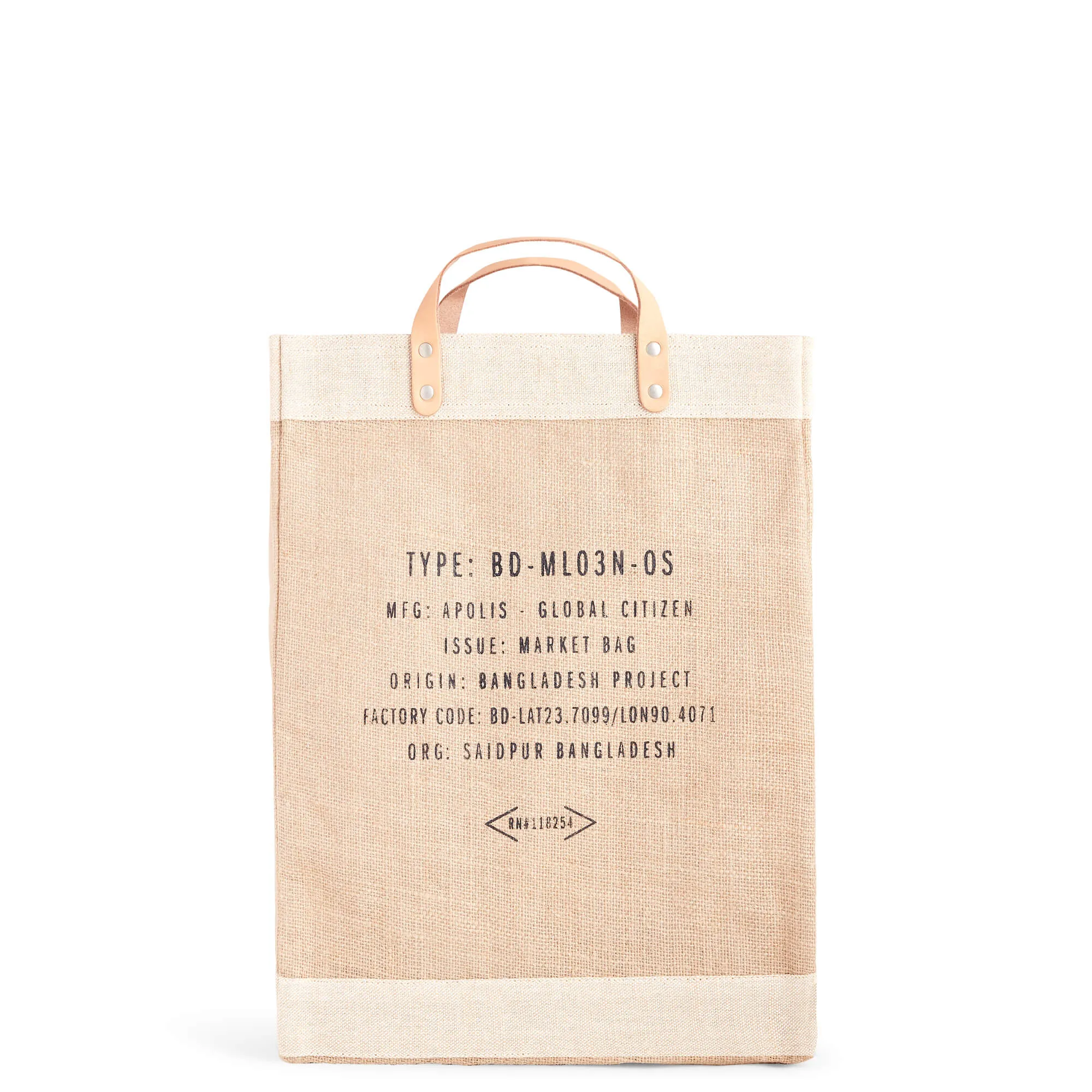 Market Bag in Natural LA by Geoff McFetridge