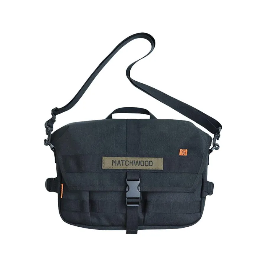 MATCHWOOD Army Messenger Bag - Olive  (690g)