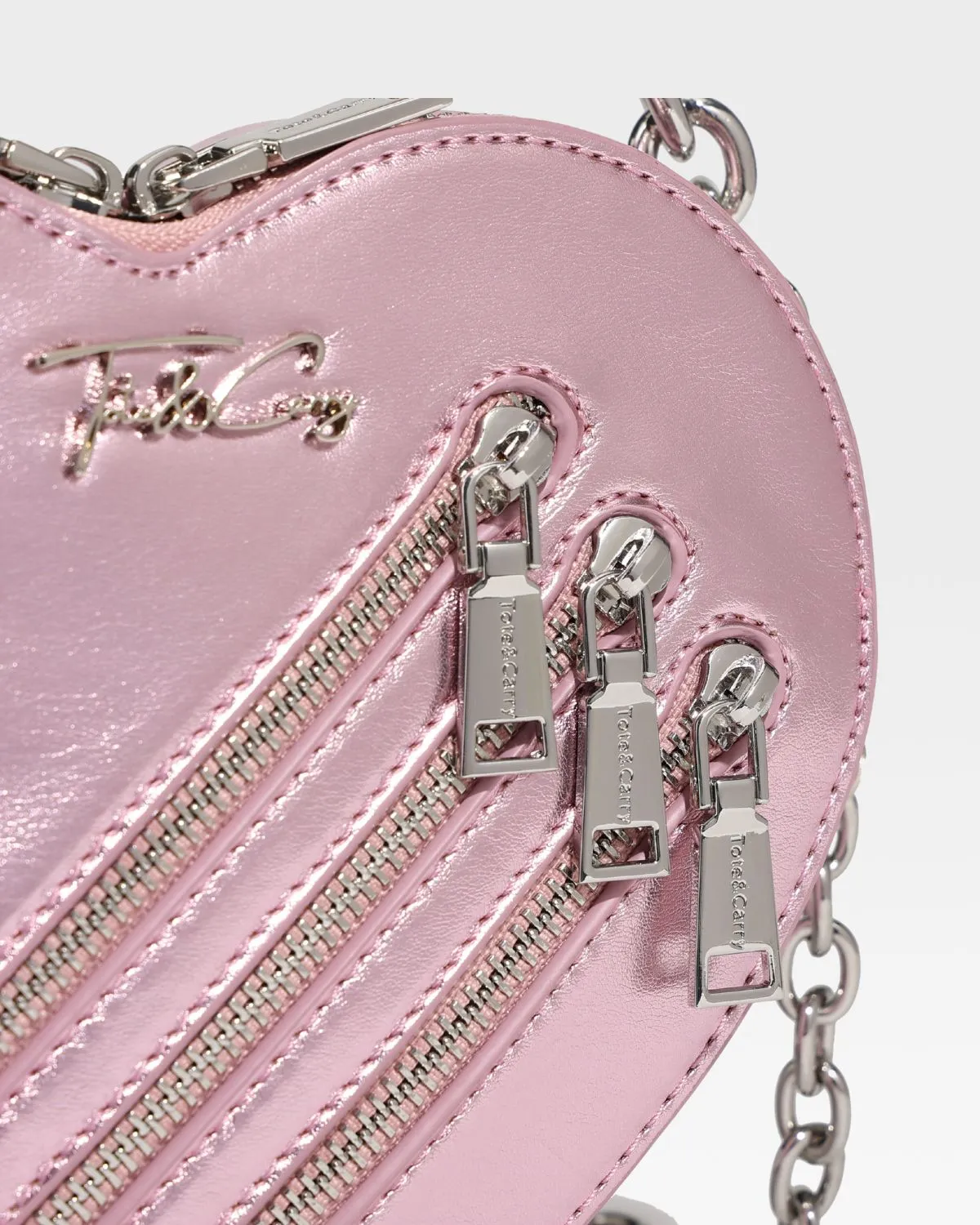 Mini Heart Novelty Bag in Pink