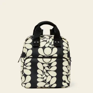 Mini Lotta Backpack - Sycamore Stripe Black
