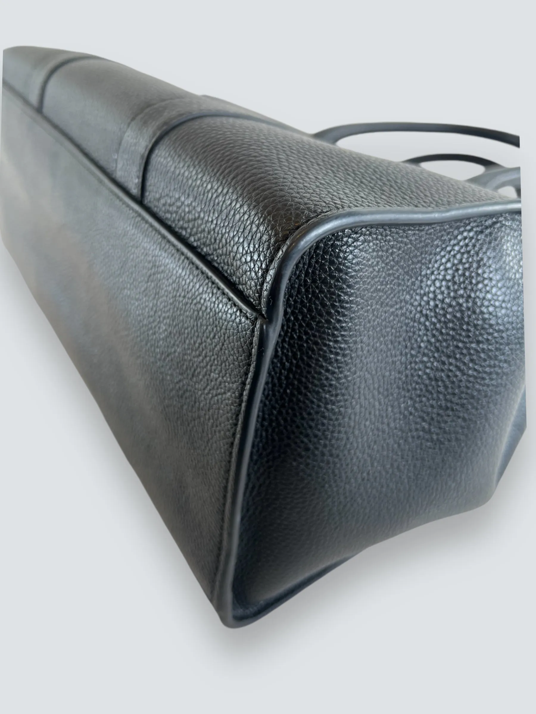 Mulberry Black Leather Baywater Shoulder Tote