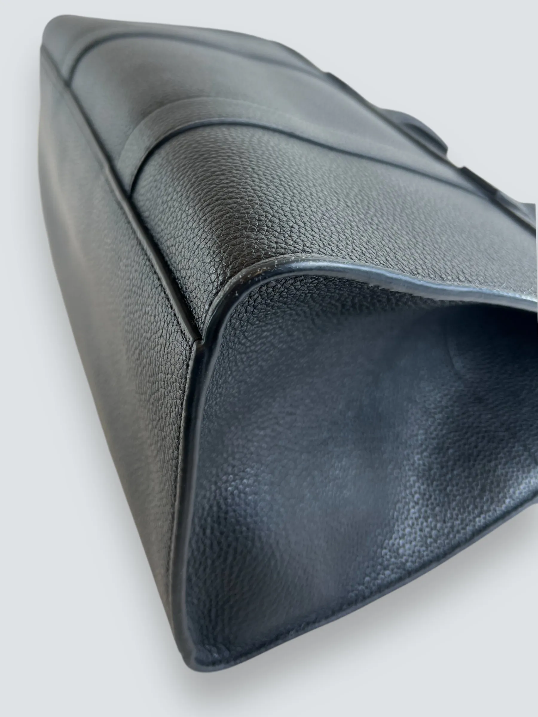 Mulberry Black Leather Baywater Shoulder Tote