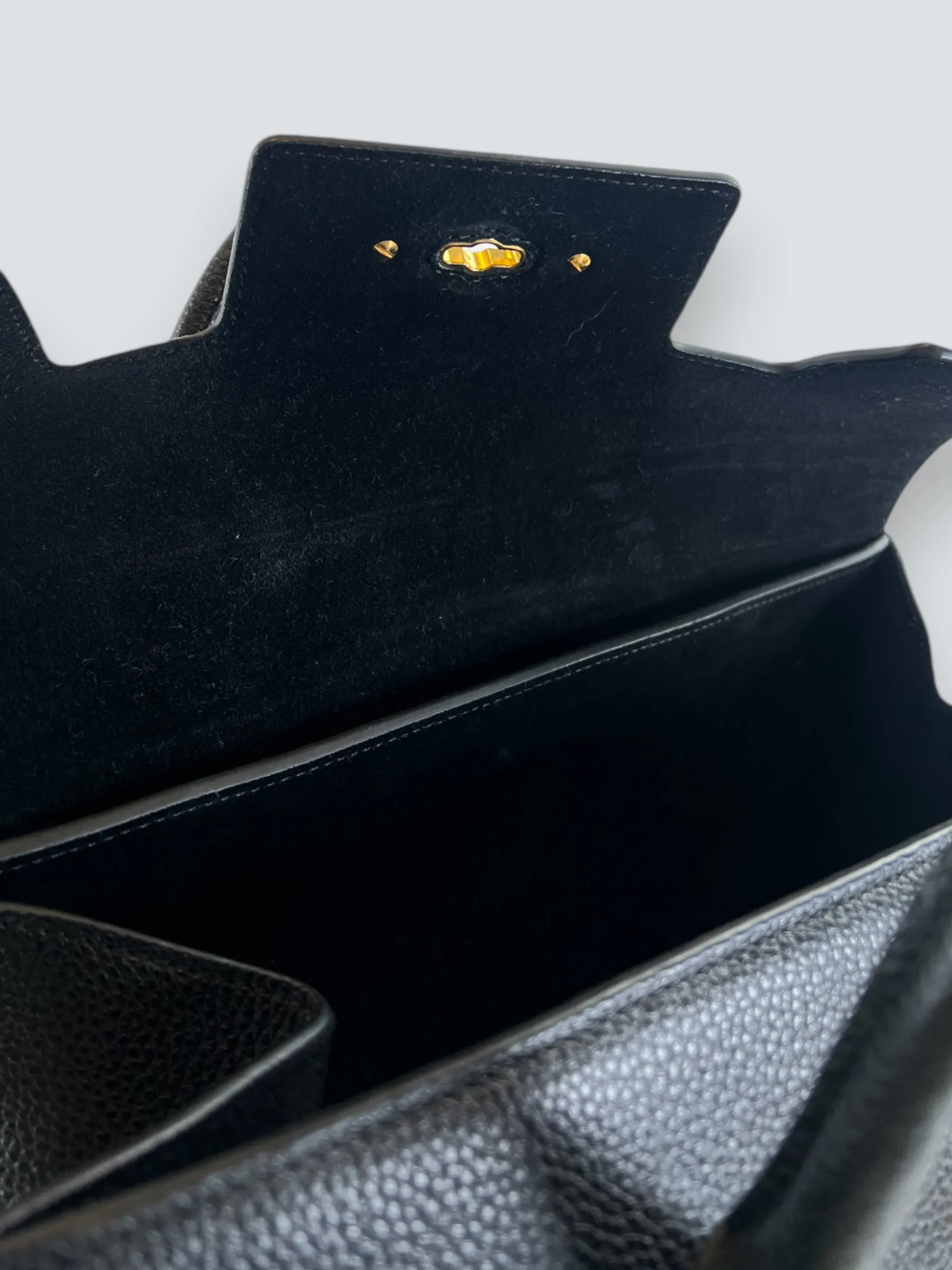 Mulberry Black Leather Baywater Shoulder Tote