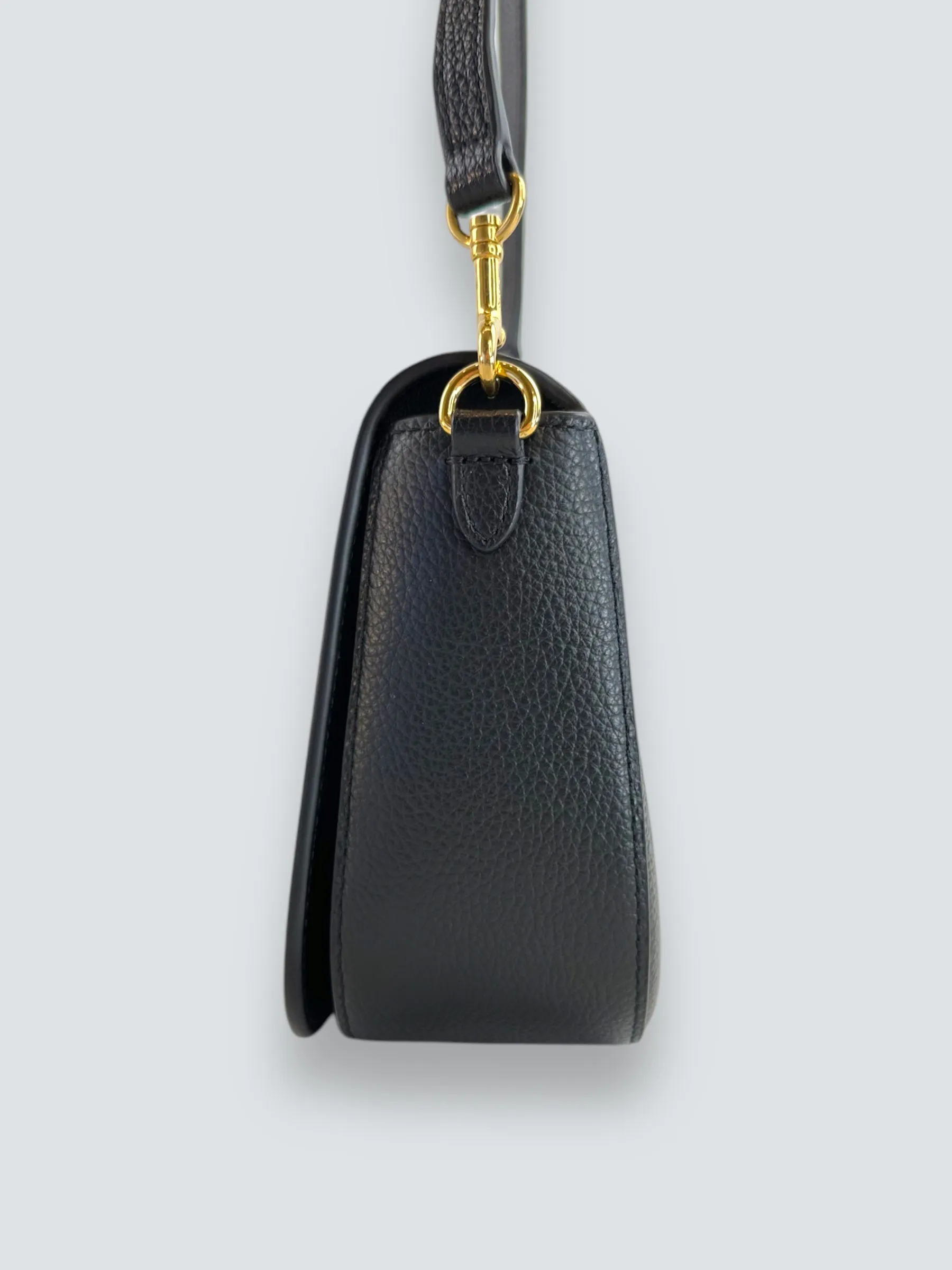 Mulberry Black Leather Small Darley Crossbody