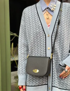 Mulberry Black Leather Small Darley Crossbody