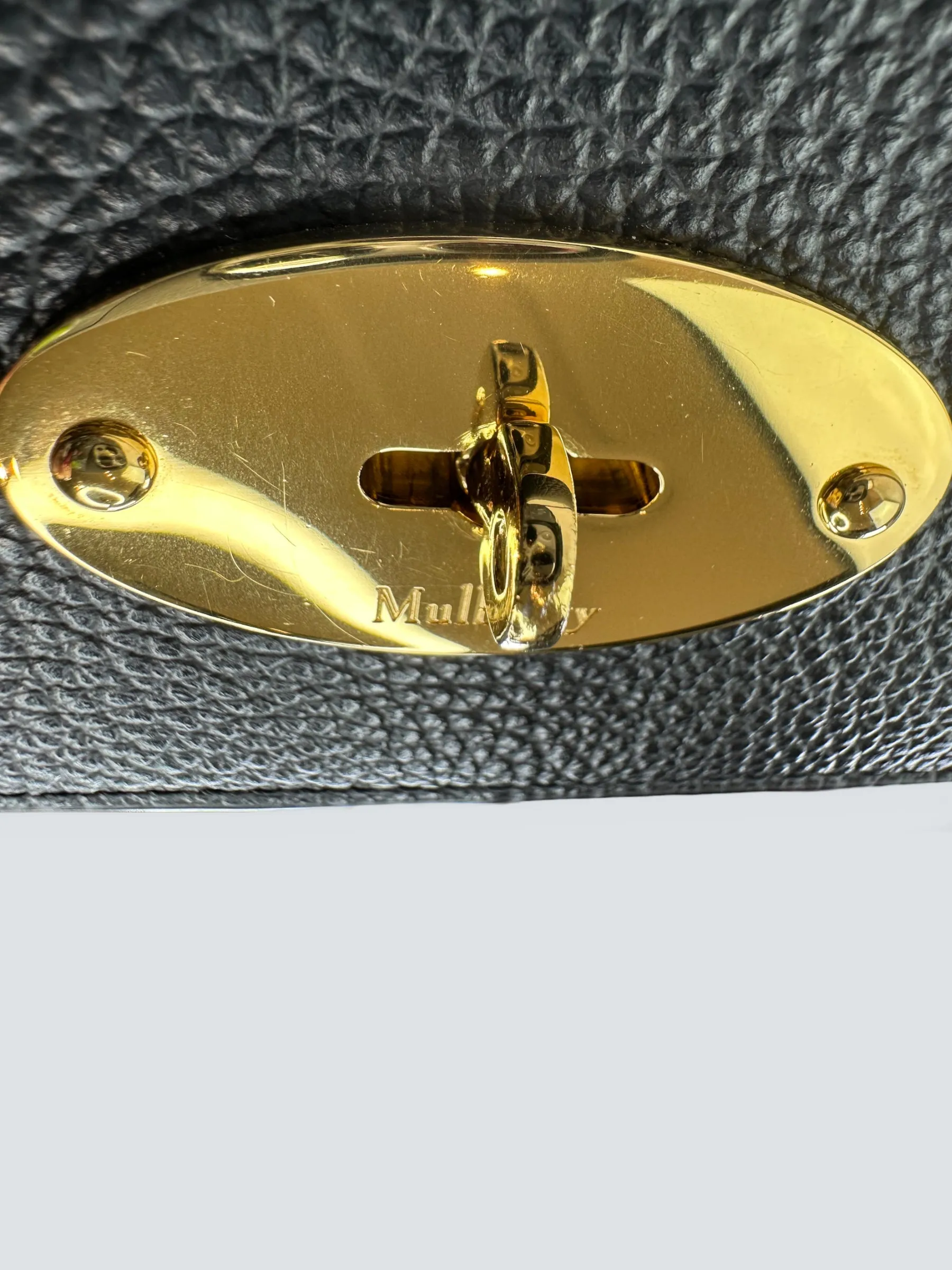 Mulberry Black Leather Small Darley Crossbody