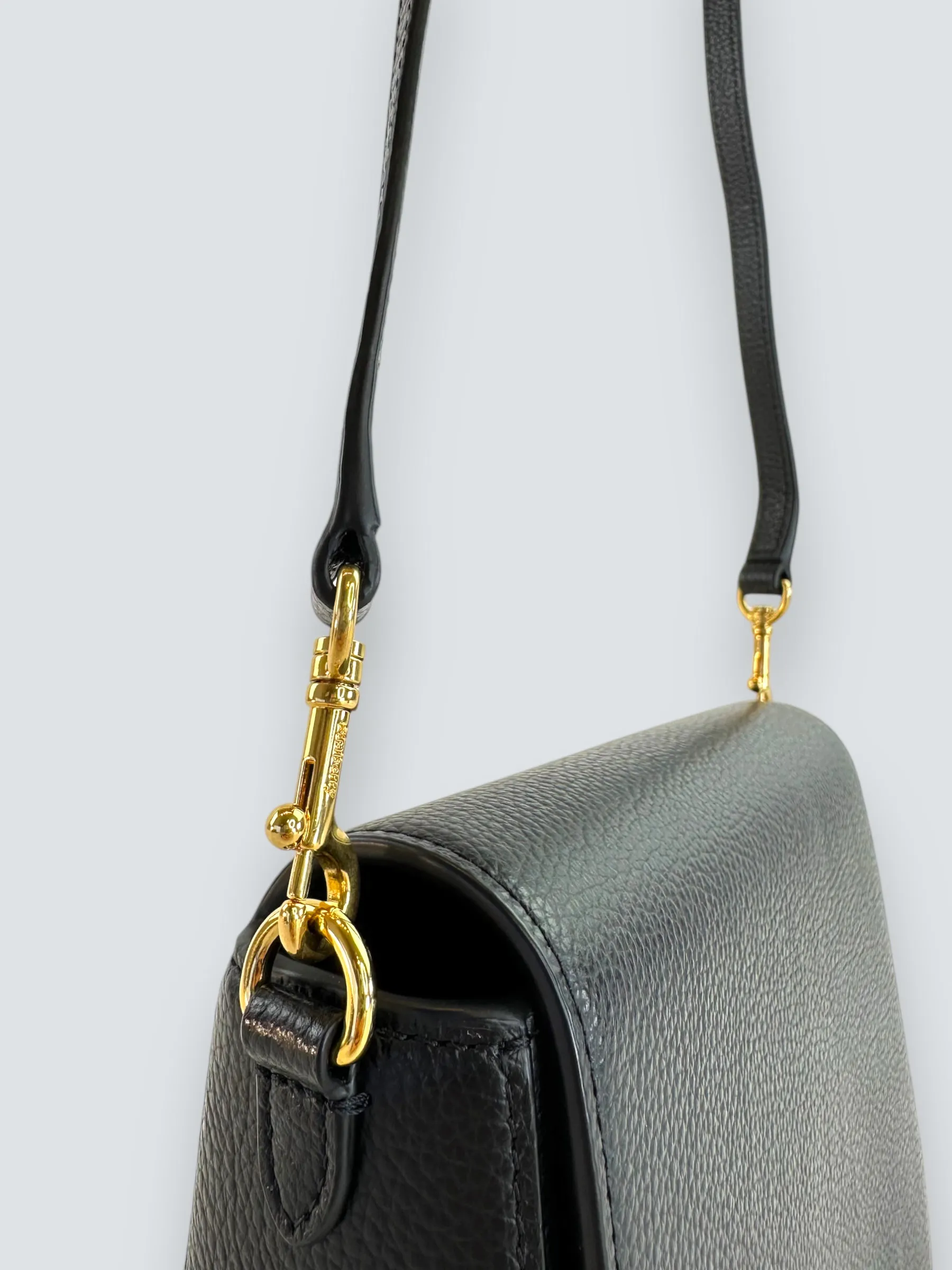 Mulberry Black Leather Small Darley Crossbody
