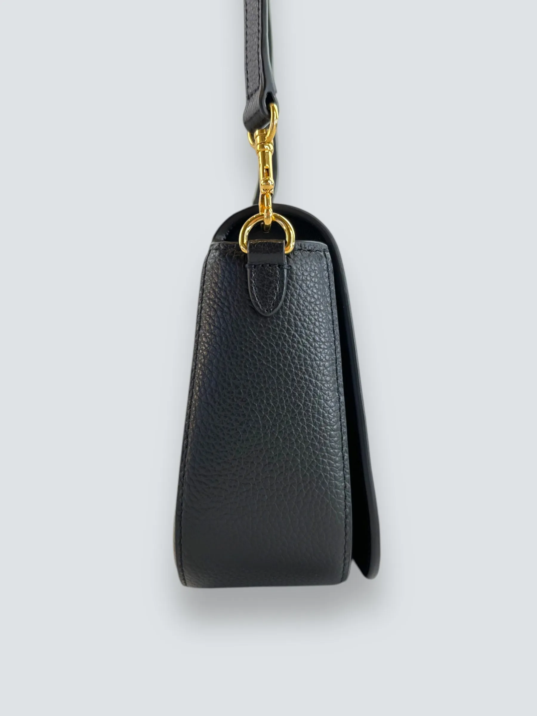 Mulberry Black Leather Small Darley Crossbody