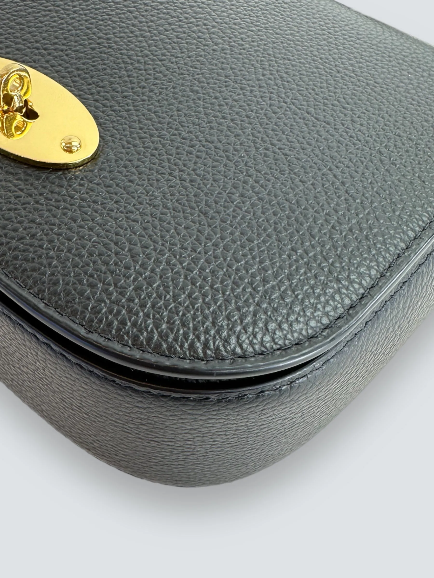 Mulberry Black Leather Small Darley Crossbody