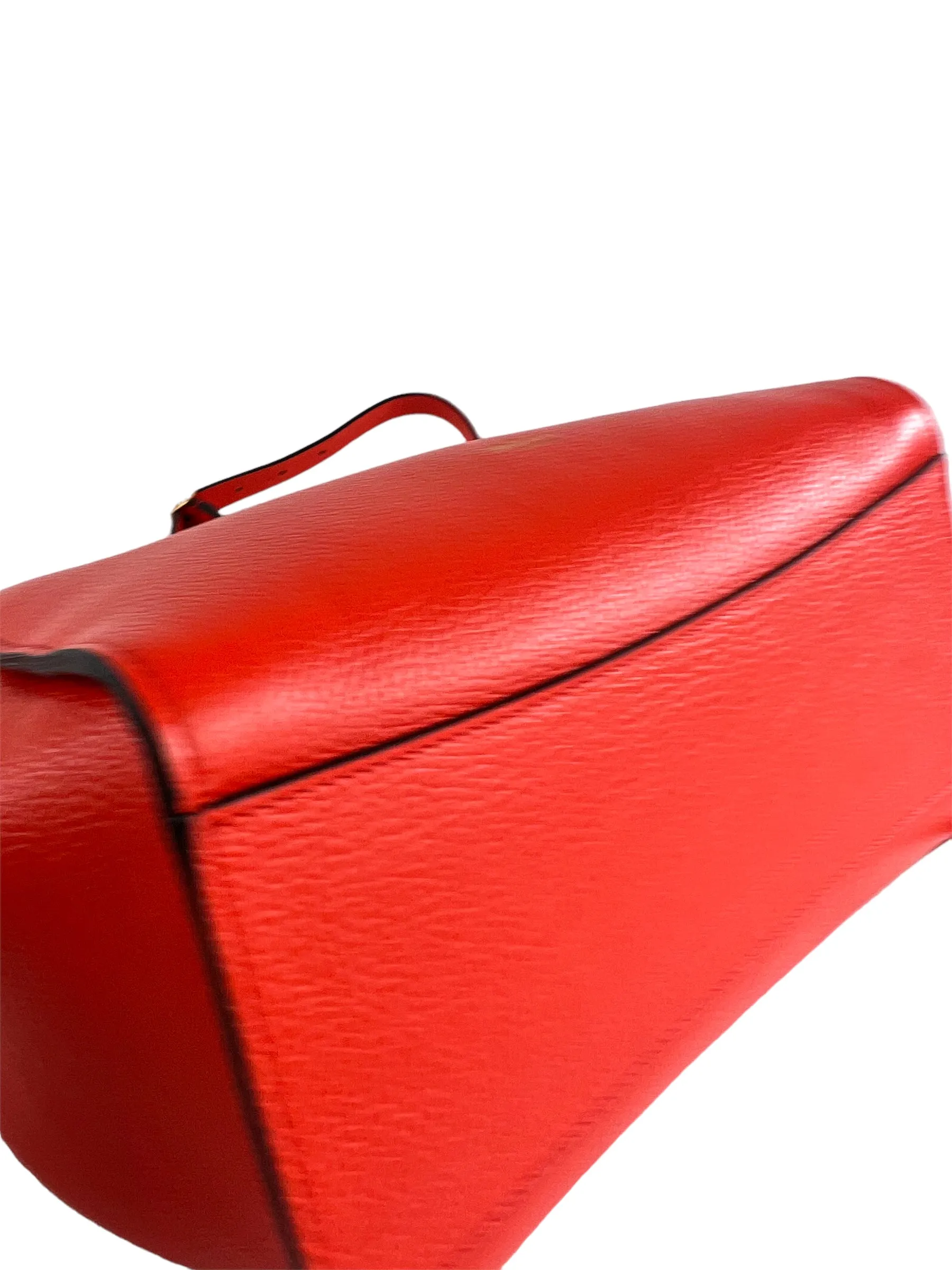 Mulberry Coral Leather Iris Shoulder Bag
