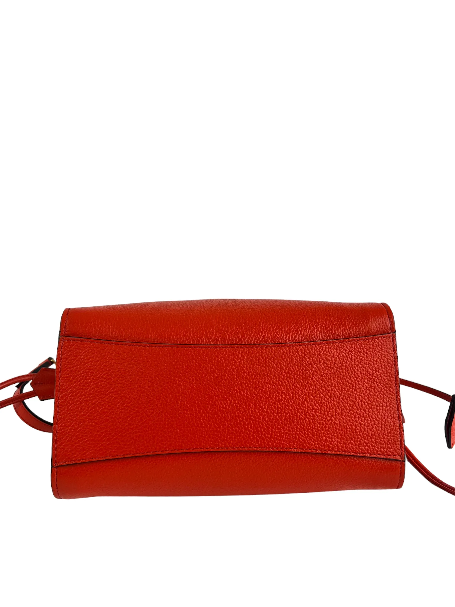 Mulberry Coral Leather Iris Shoulder Bag