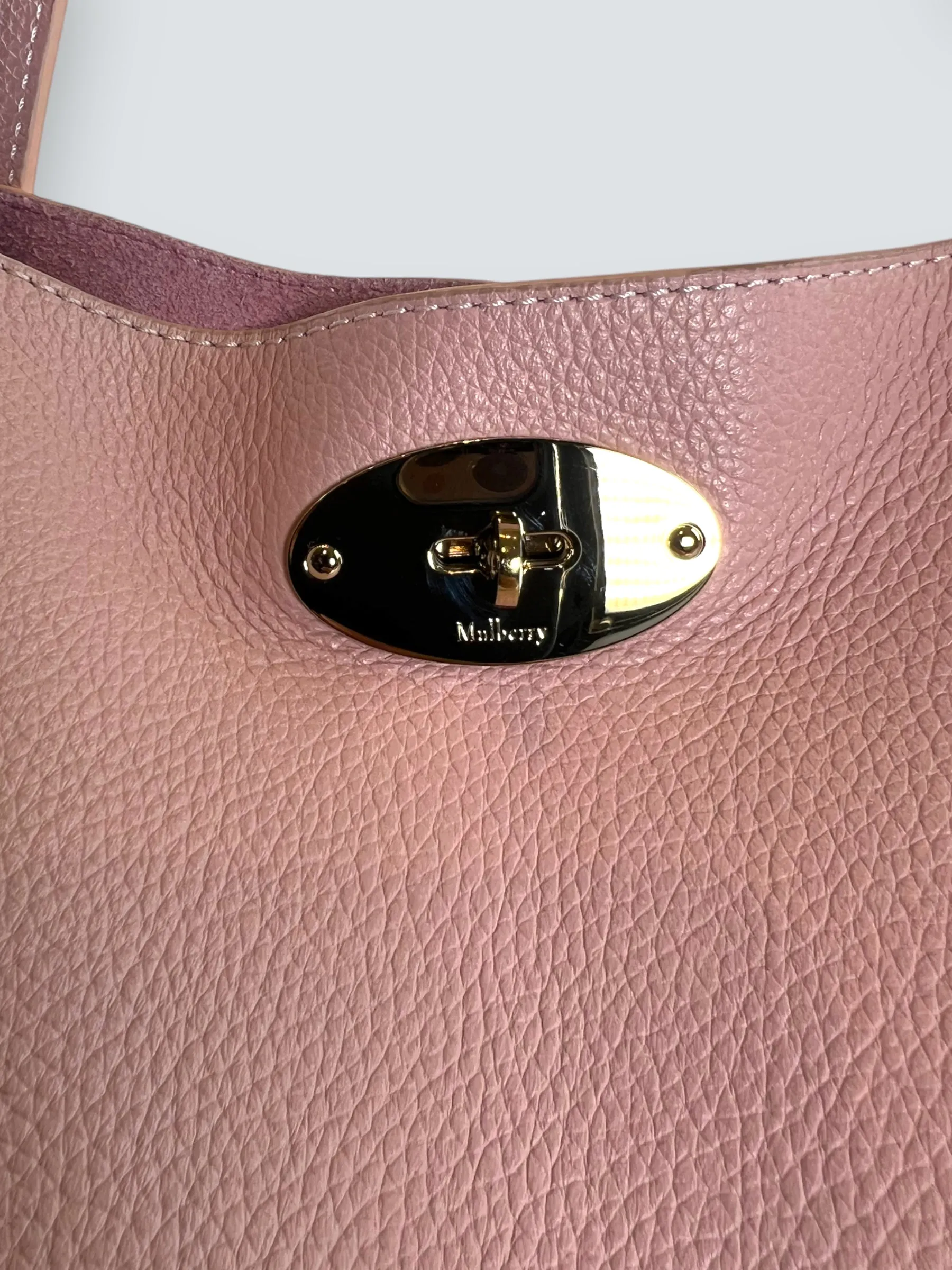 Mulberry Pink Leather Bayswater Tote
