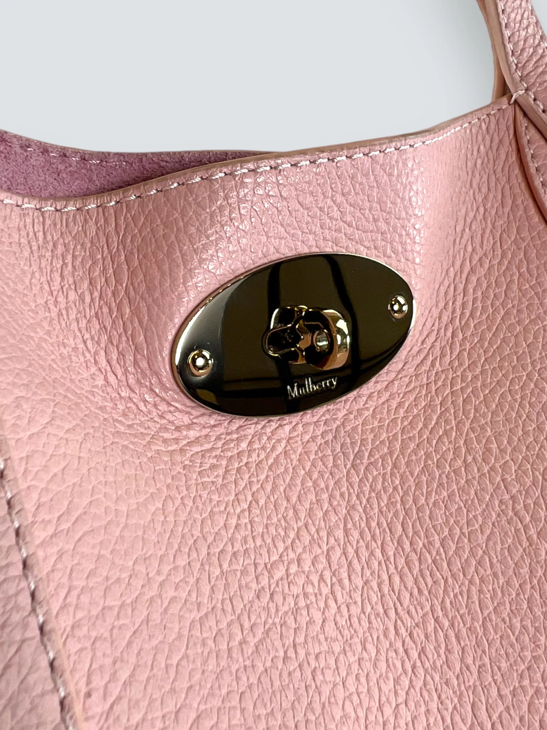 Mulberry Pink Leather Bayswater Tote