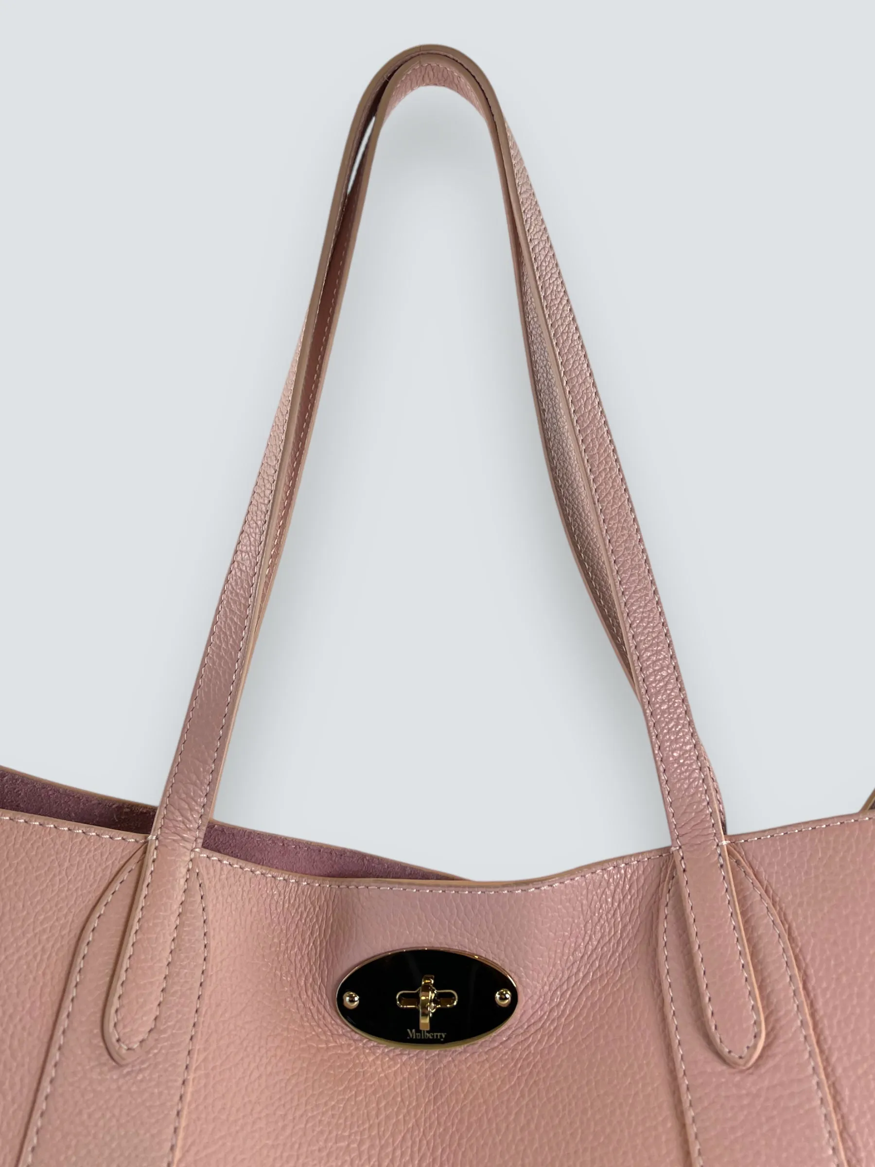 Mulberry Pink Leather Bayswater Tote