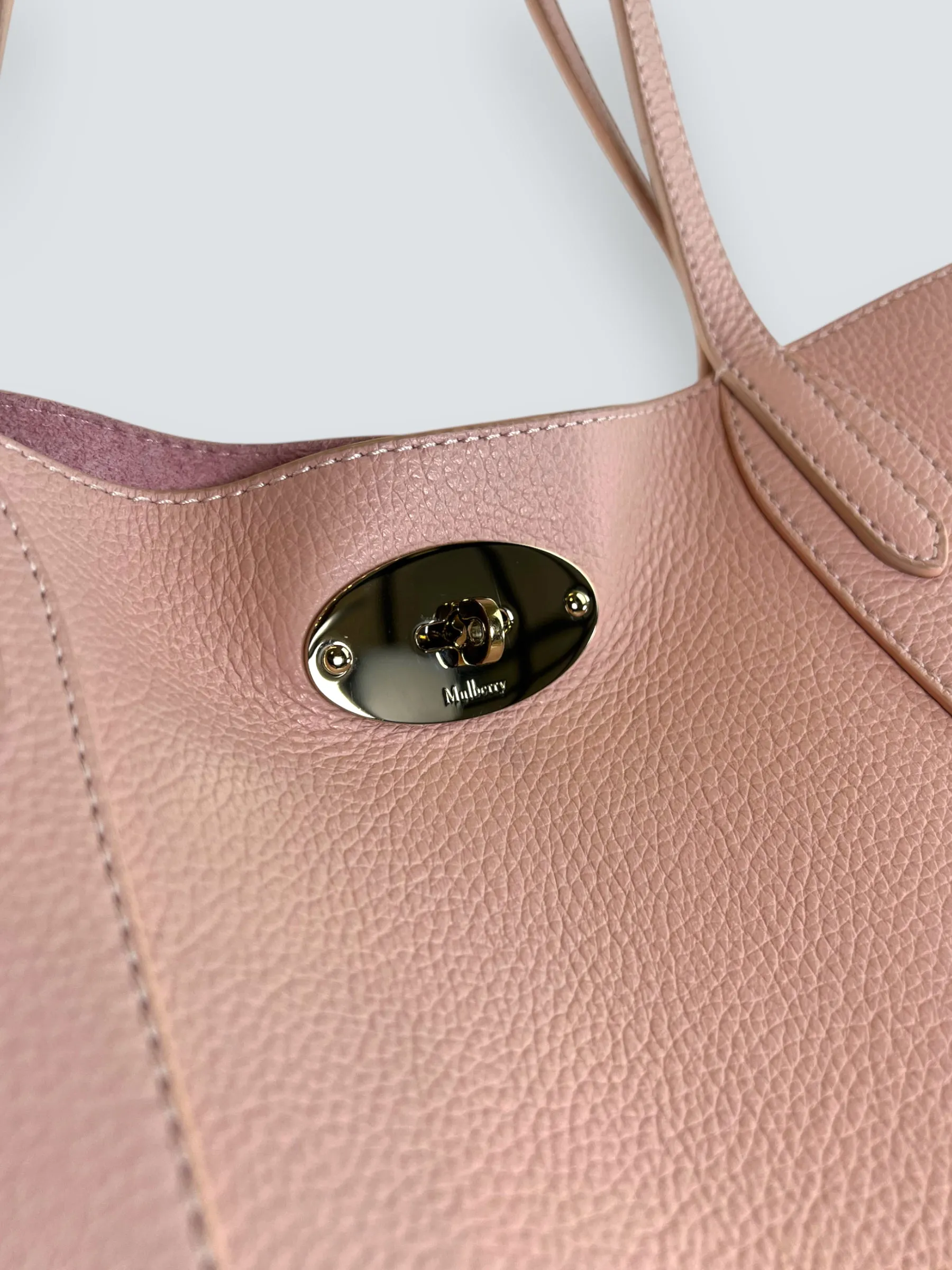 Mulberry Pink Leather Bayswater Tote