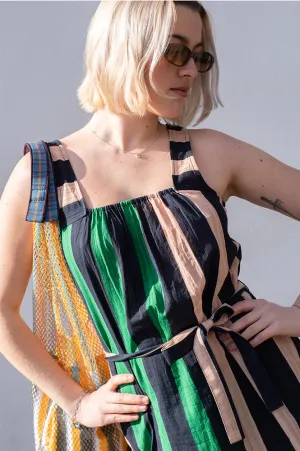 Nice Things Multistripe Tank Dress