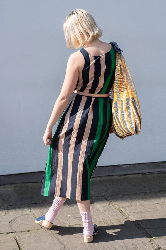 Nice Things Multistripe Tank Dress