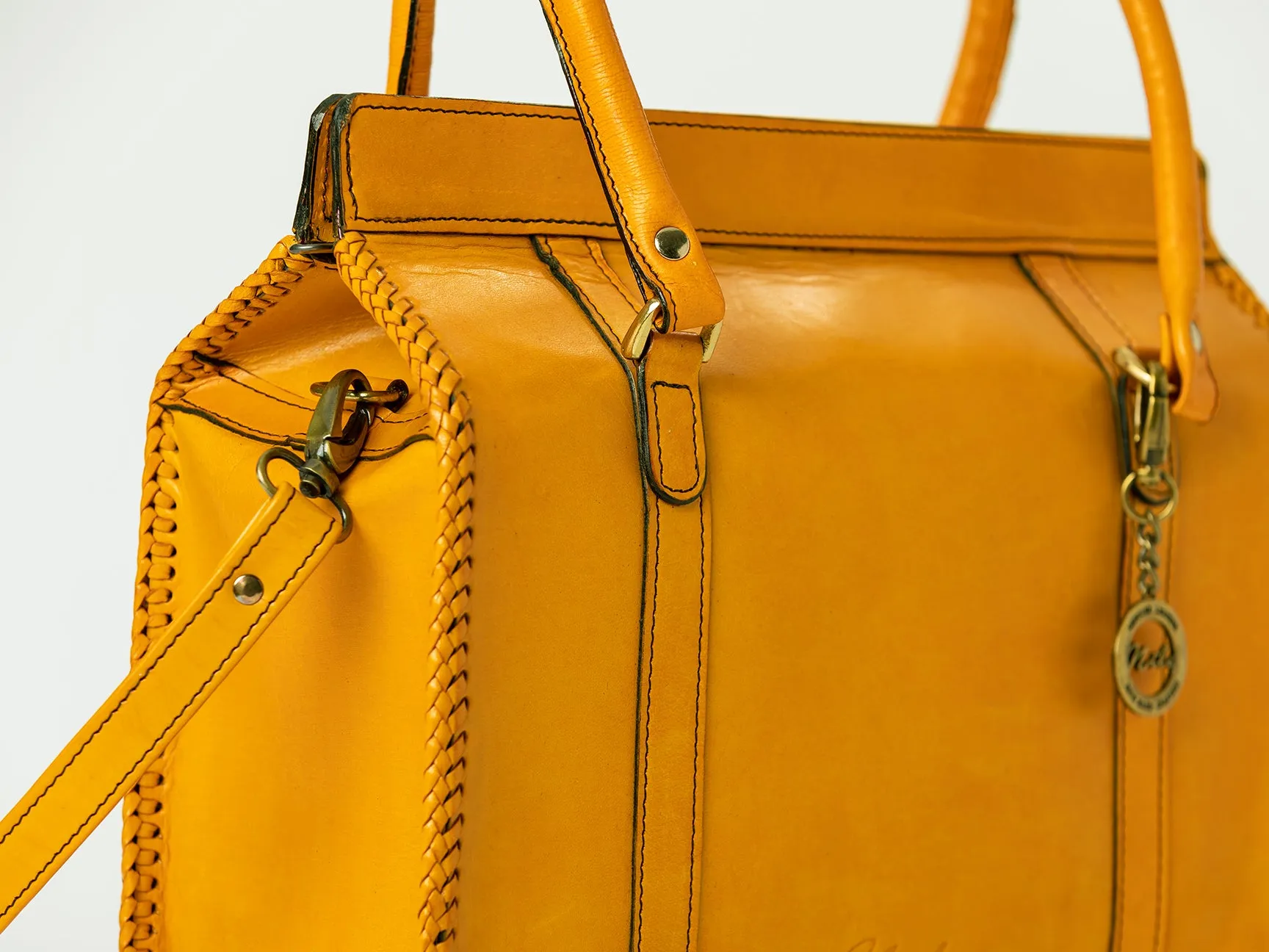Nila Doctor-Style Satchel. With Zipper