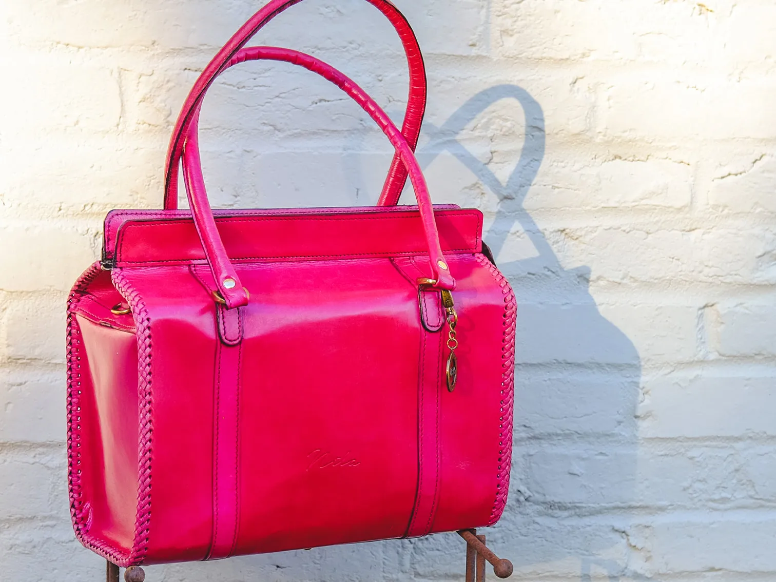 Nila Doctor-Style Satchel. With Zipper