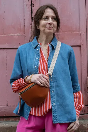 Object Frame Light Blue Denim Shirt
