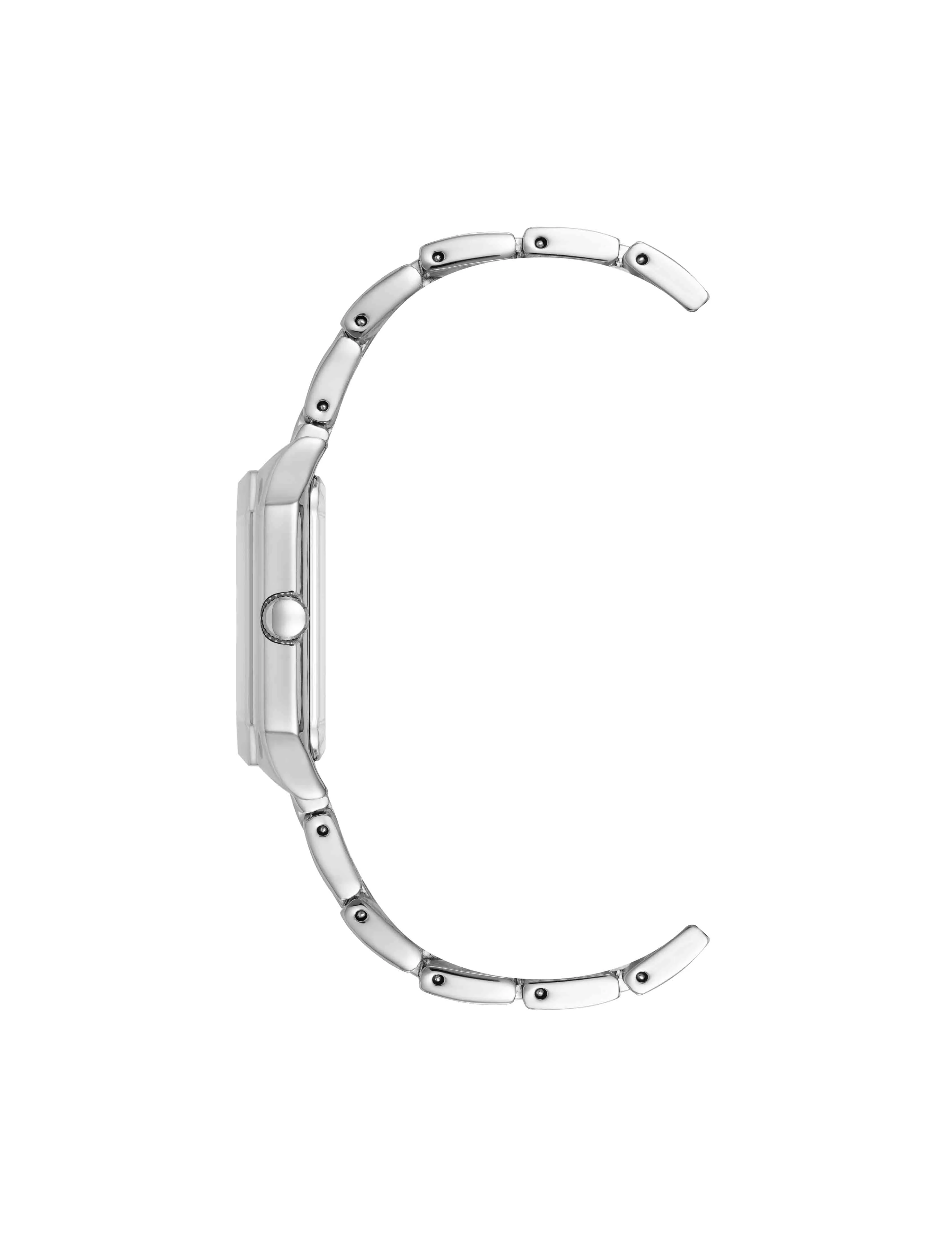 Octagonal Shaped Metal Bracelet Watch