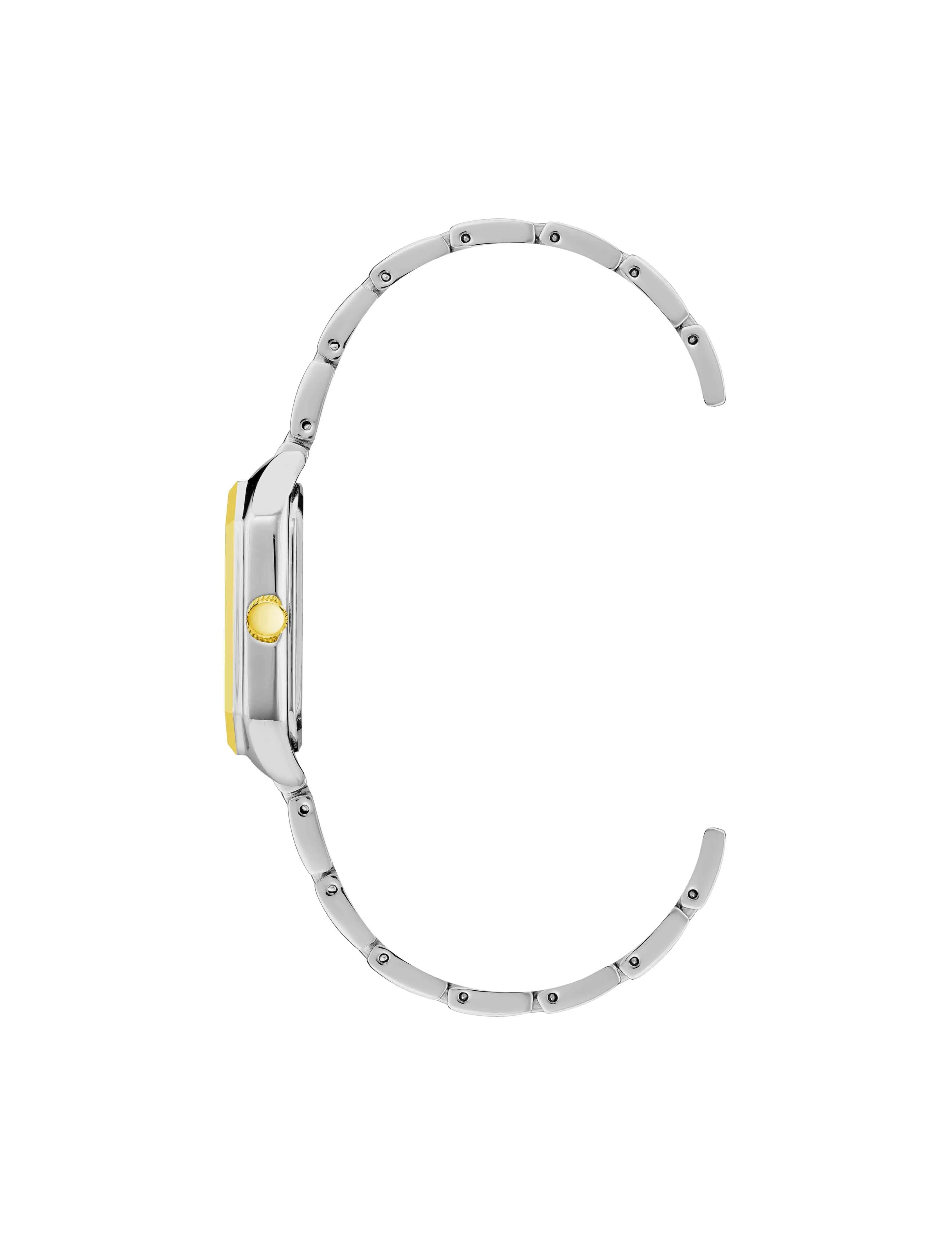 Octagonal Shaped Metal Bracelet Watch