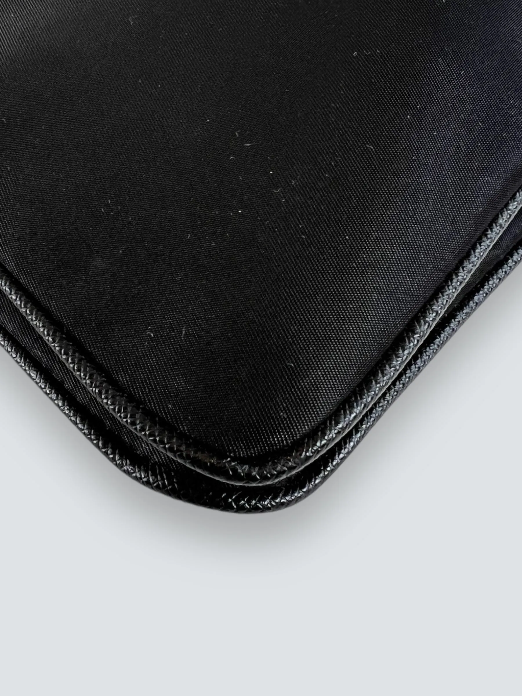 PART PAYMENT ONLY - Prada Black Nylon & Leather Crossbody