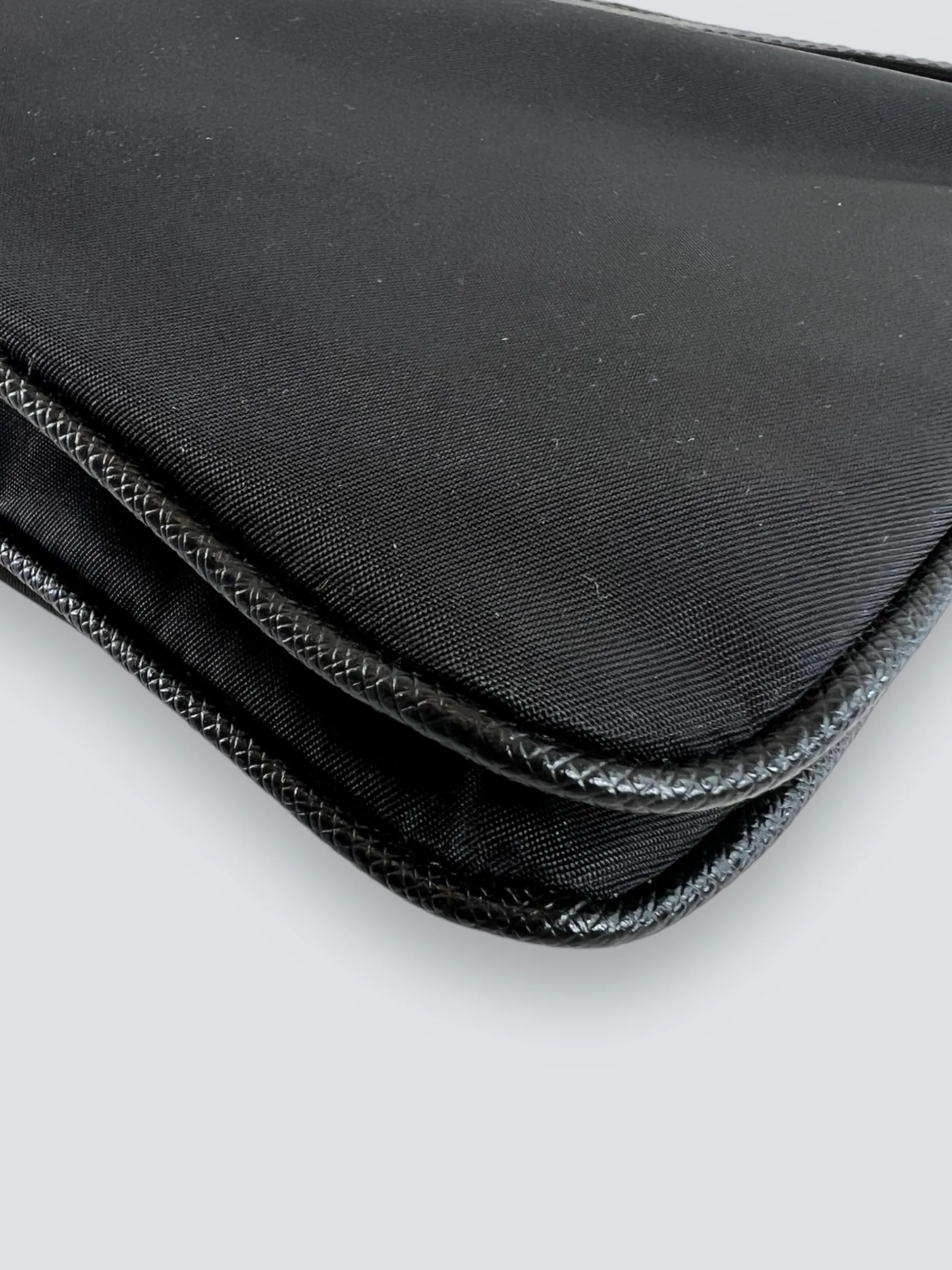 PART PAYMENT ONLY - Prada Black Nylon & Leather Crossbody
