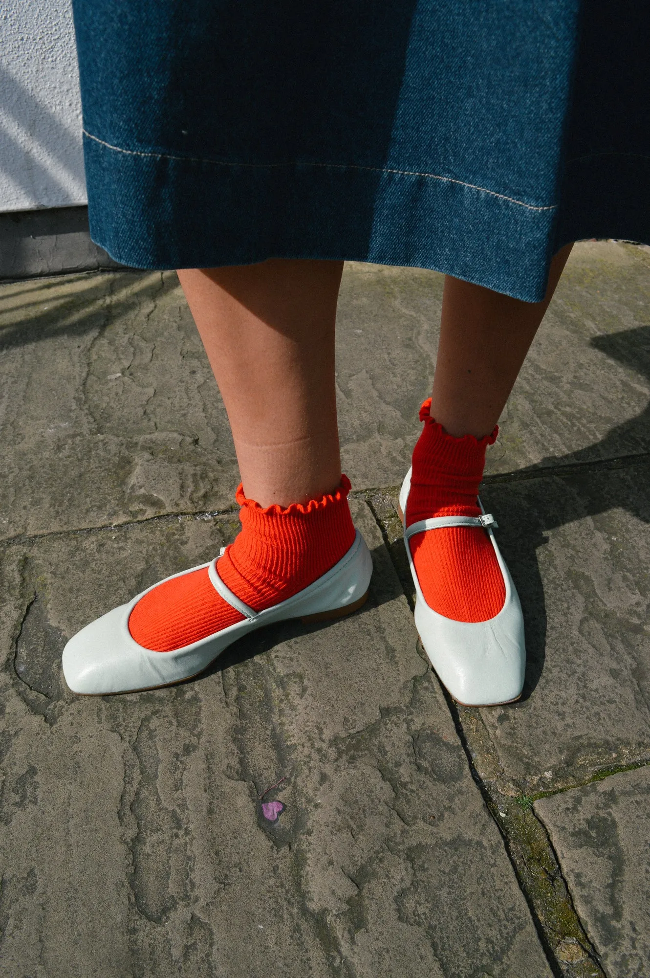 Pavement Elga Mint Pumps