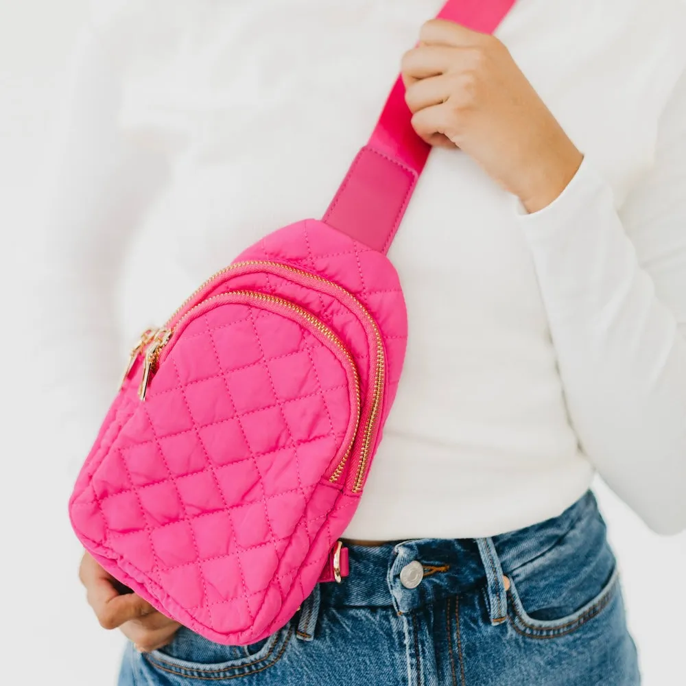 Pinelope Puffer Sling Bag