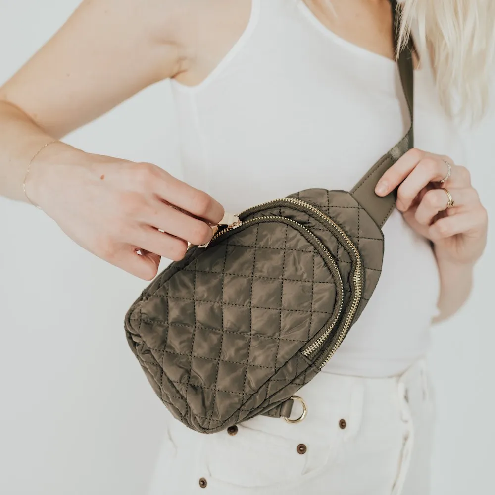 Pinelope Puffer Sling Bag