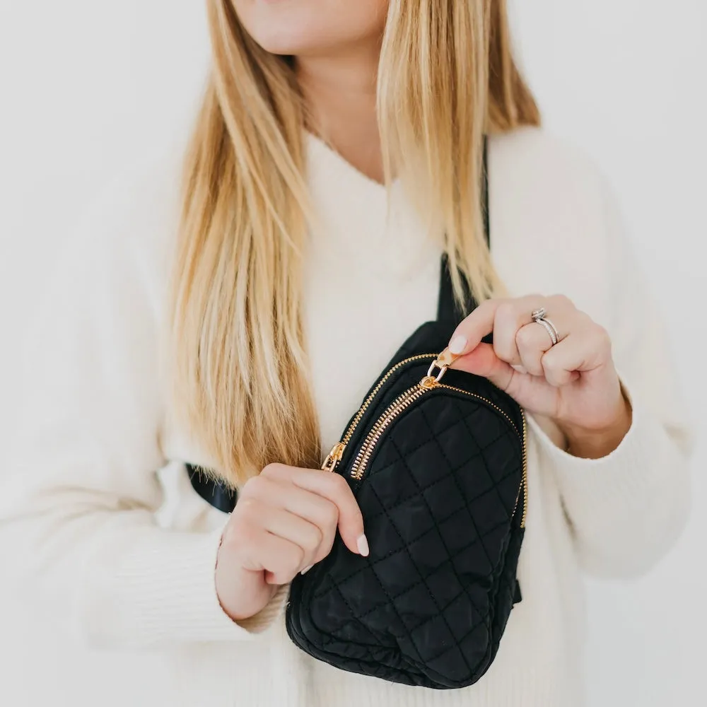 Pinelope Puffer Sling Bag