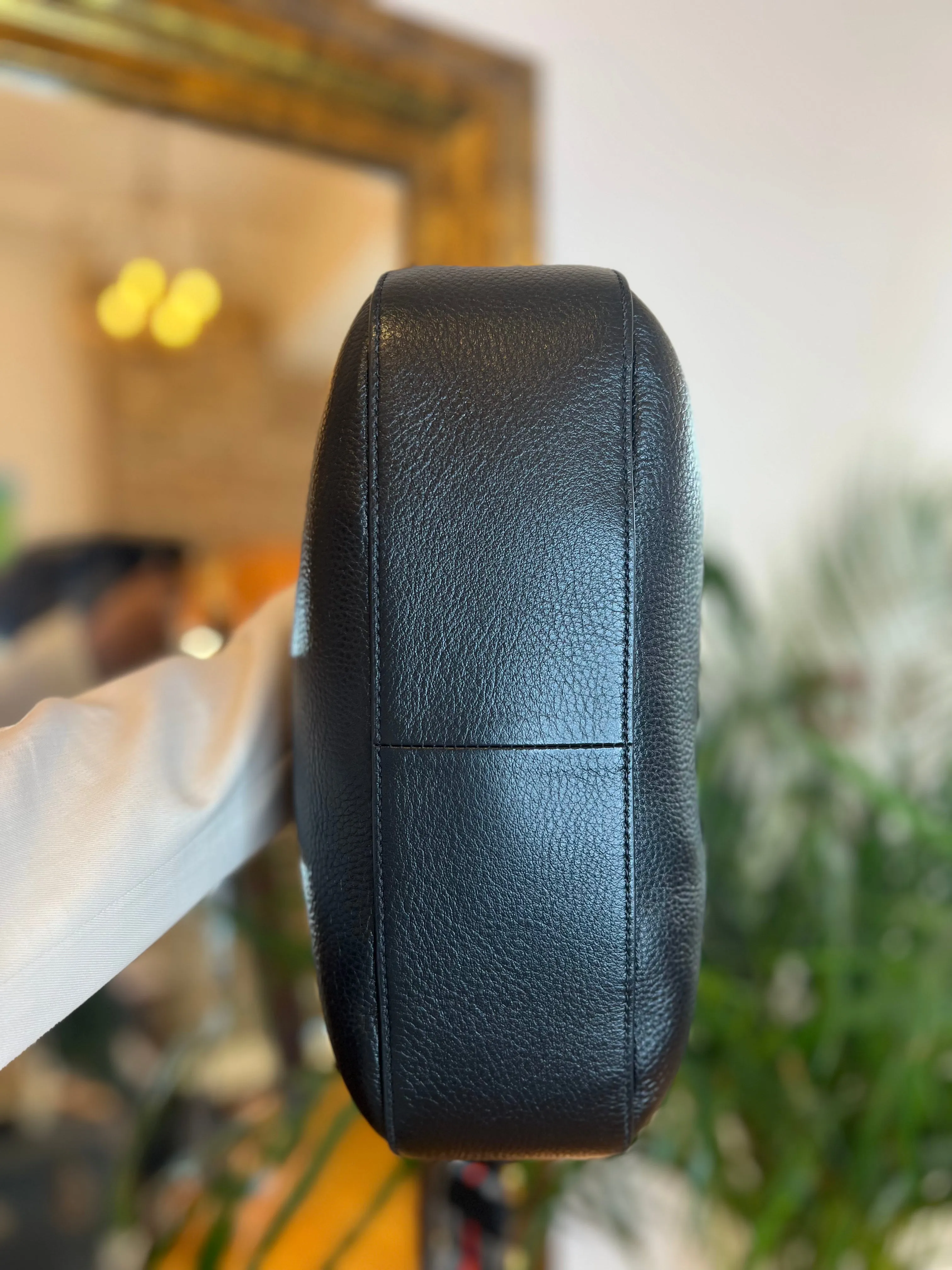 Prada Black Leather Crossbody