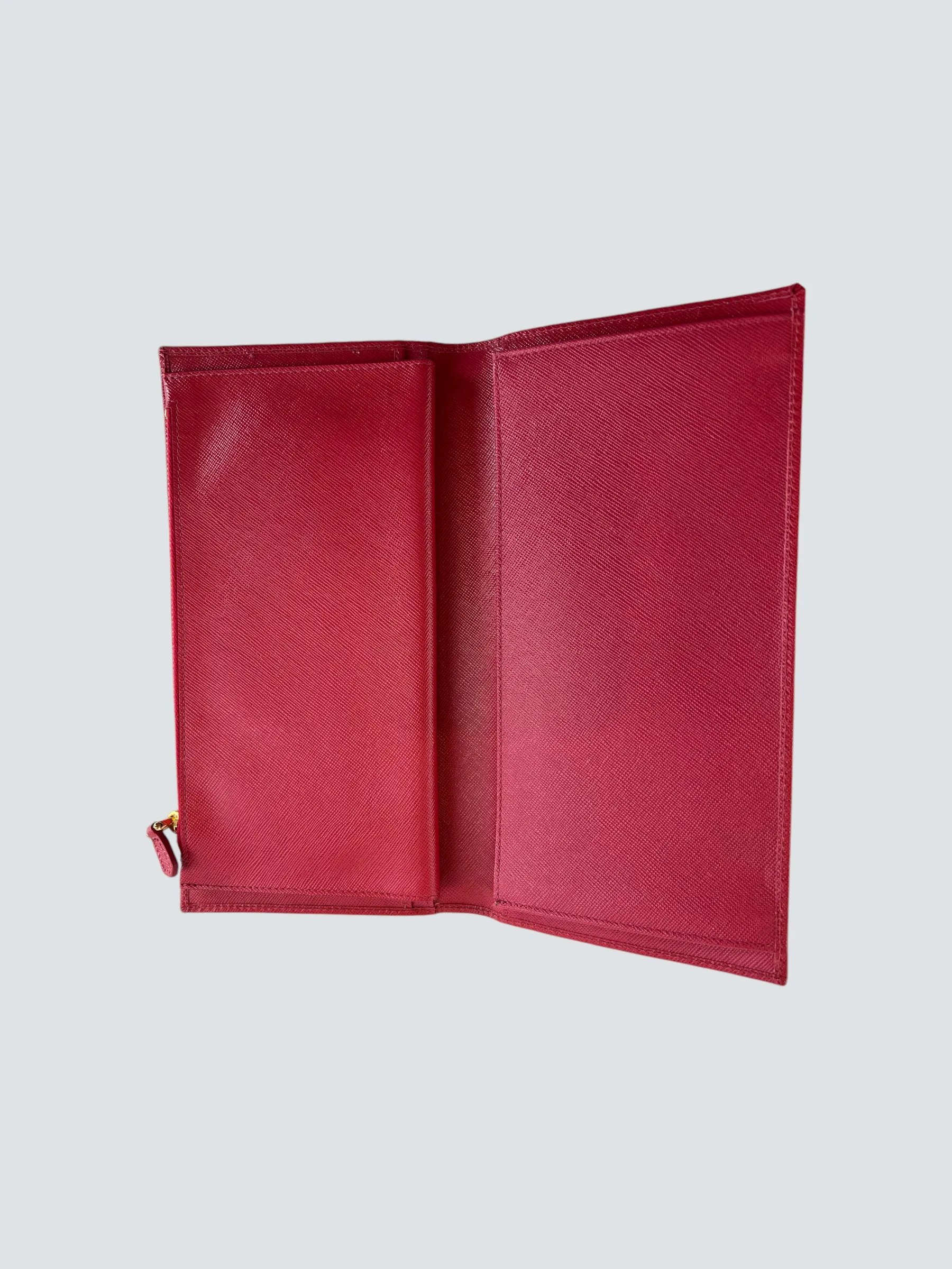 Prada Pink Leather Wallet