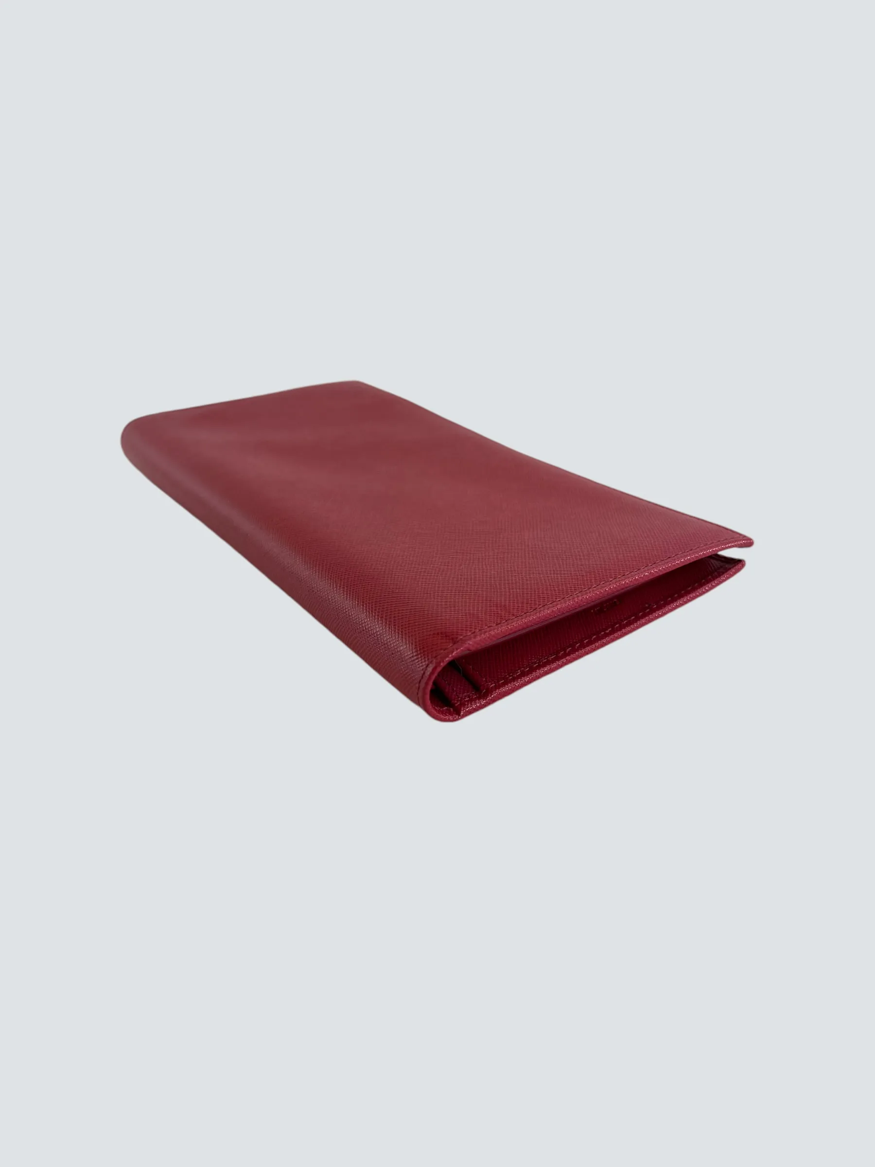 Prada Pink Leather Wallet