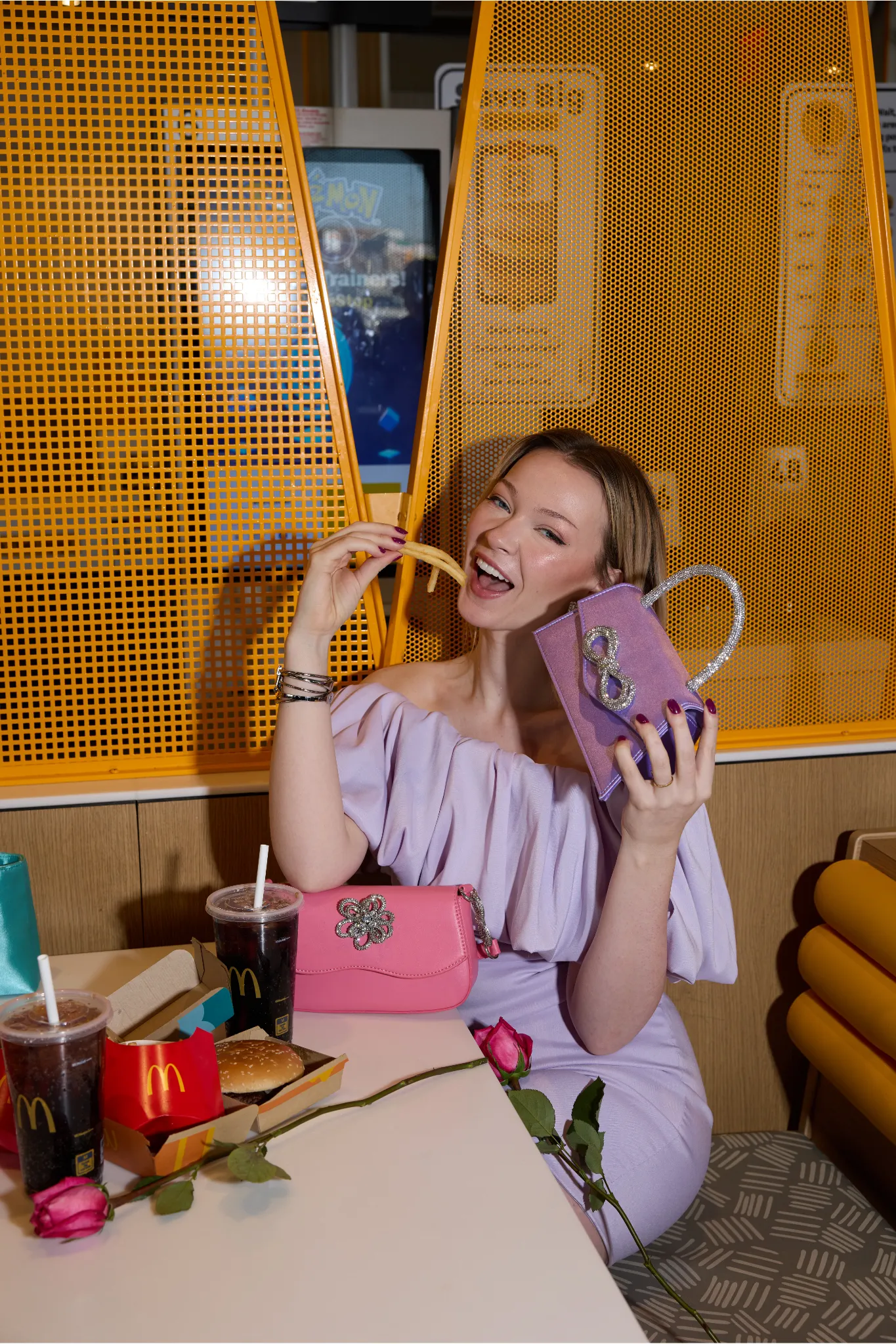 Pretty in Pink Baguette