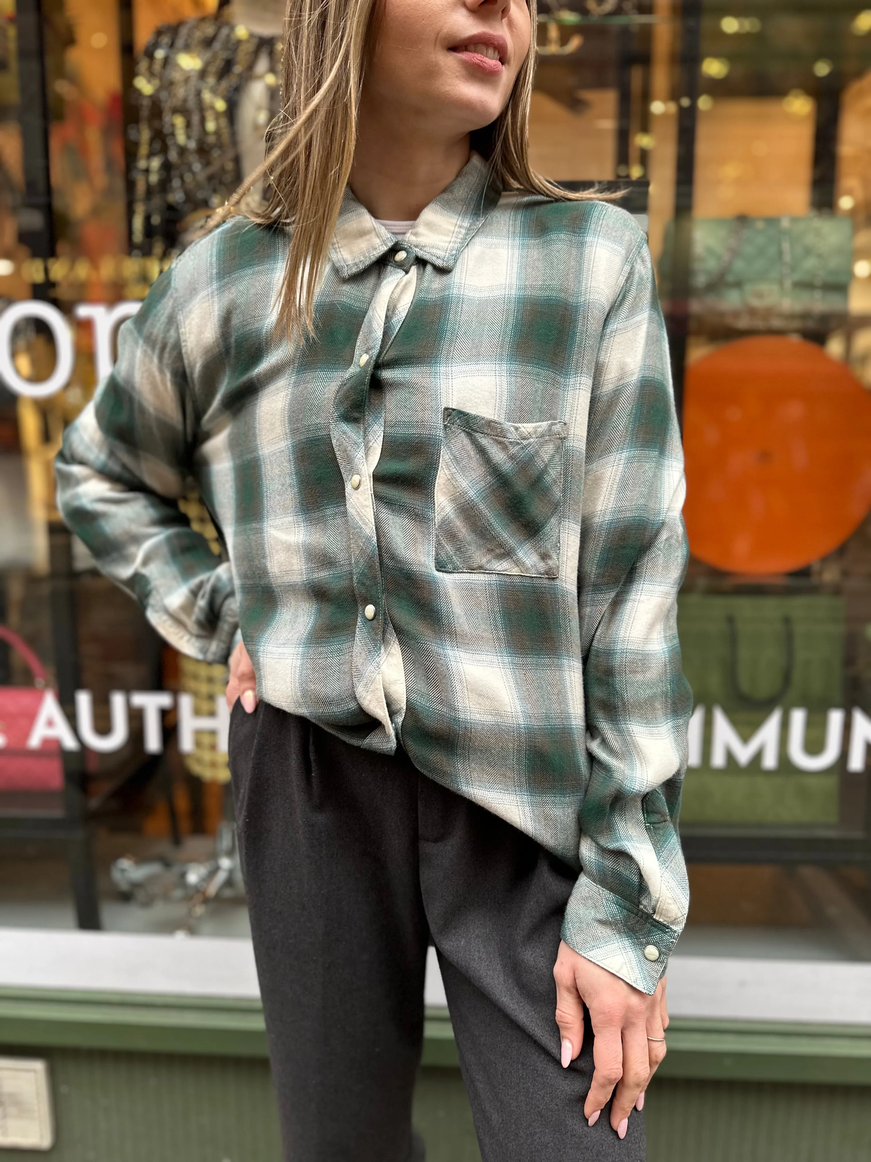 Rails Checked Shirt - Size Large