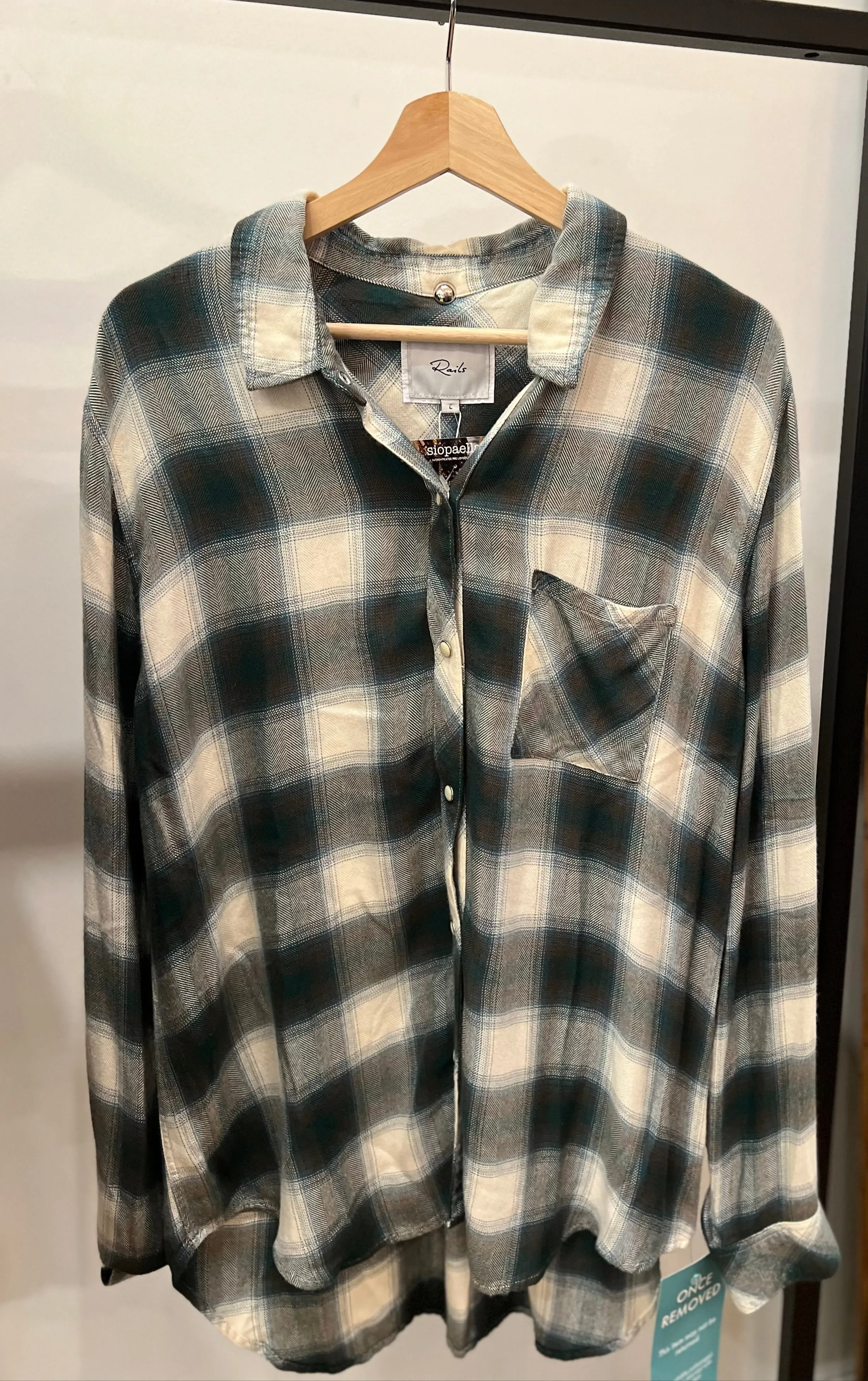 Rails Checked Shirt - Size Large